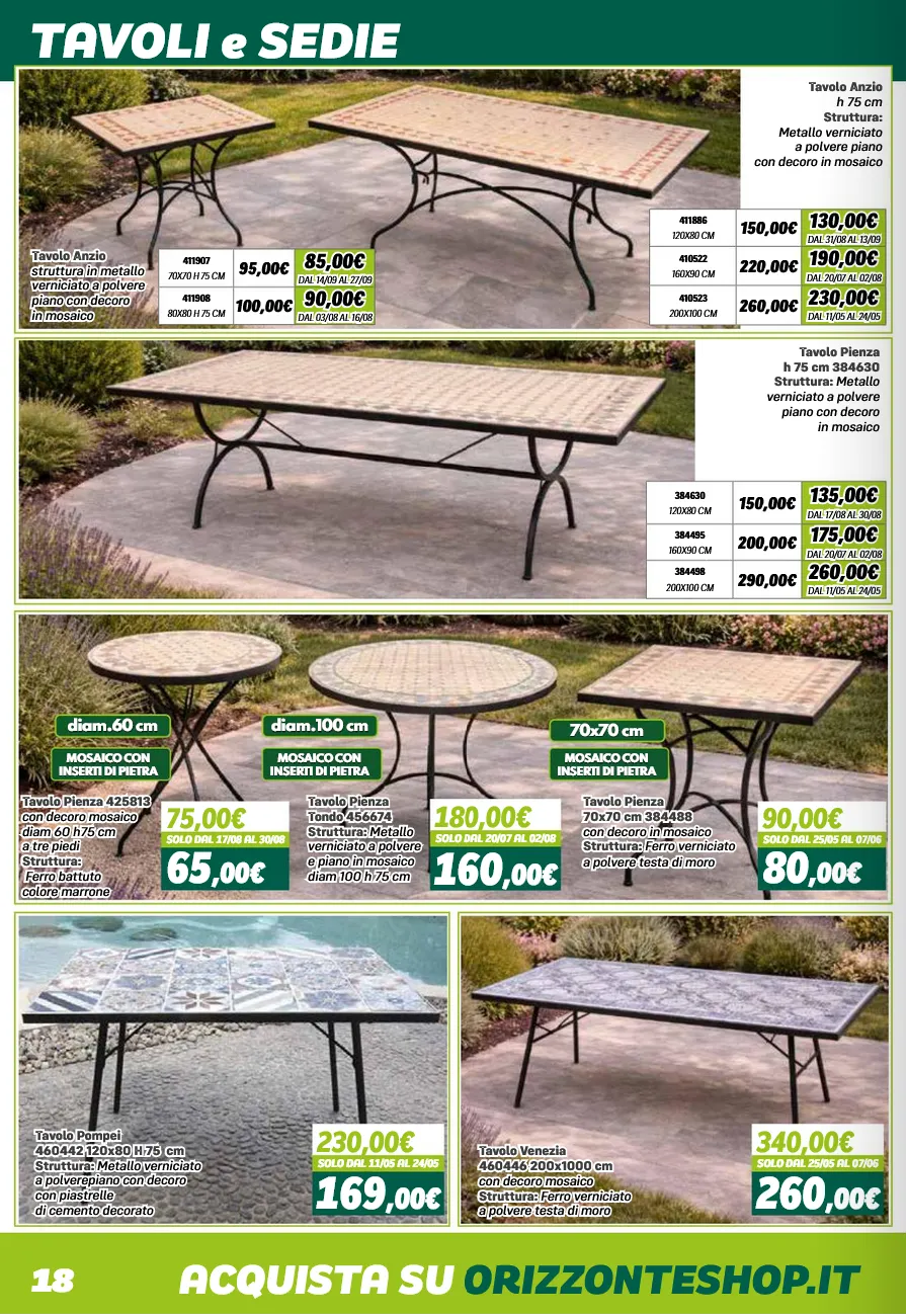 Volantini Orizzonte da 1 maggio a 27 settembre di 2026 - Pagina del volantino 10