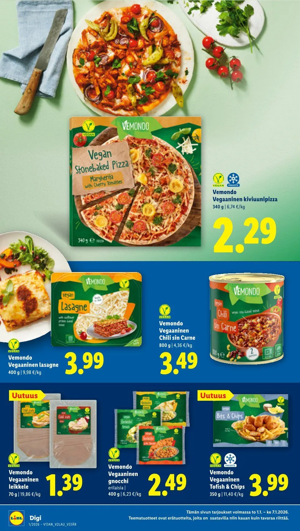 Kaupan Lidl  tarjoukset voimassa alkaen 1. tammikuuta - 4. tammikuuta 2026 - Tarjouslehti sivu 10