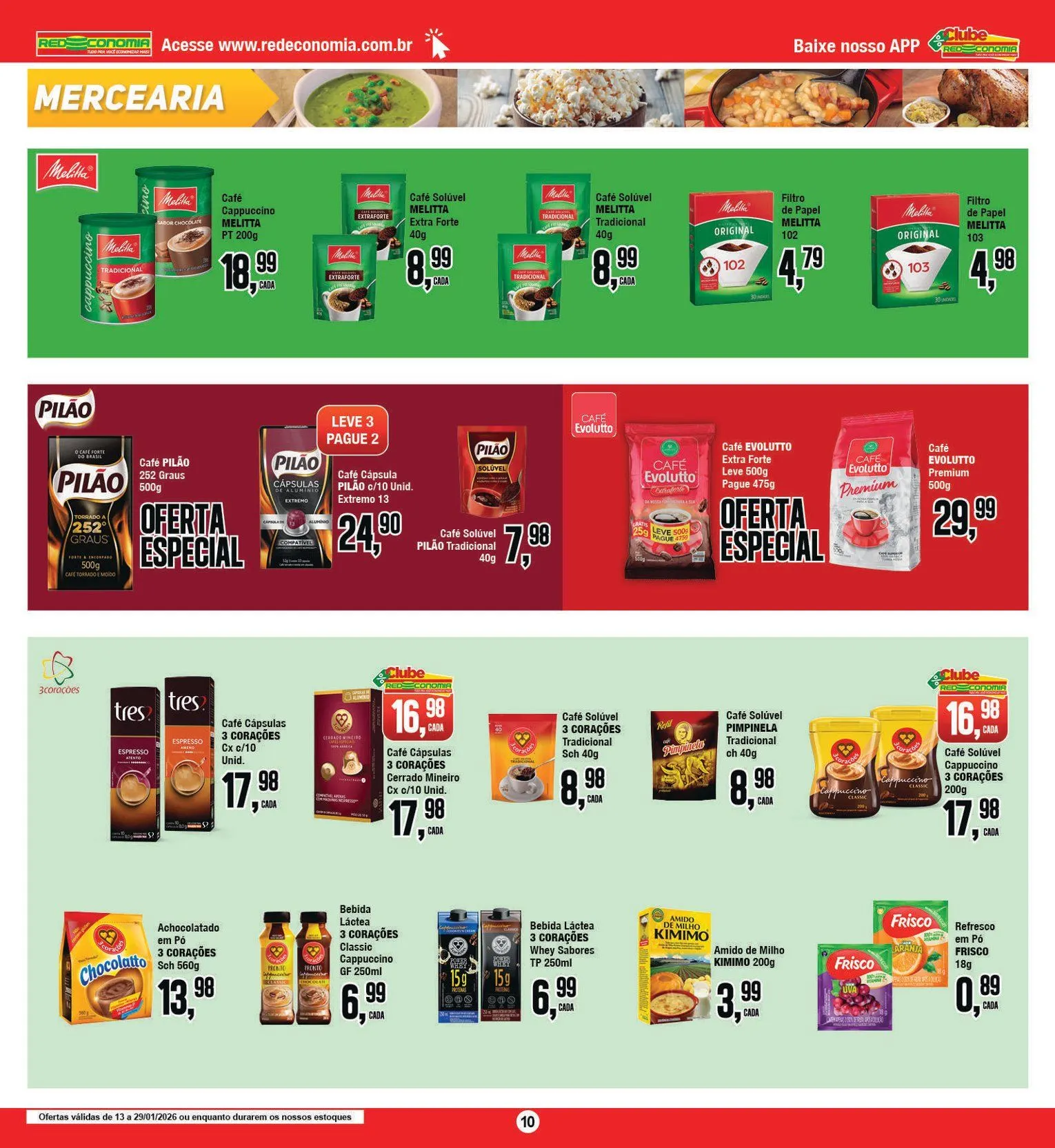 Encarte de Redeconomia Ofertas 21 de janeiro até 29 de janeiro 2026 - Pagina 10