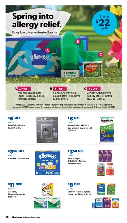 Weekly ad Sam's Club Sales from March 18 to April 12 2026 - Page 10