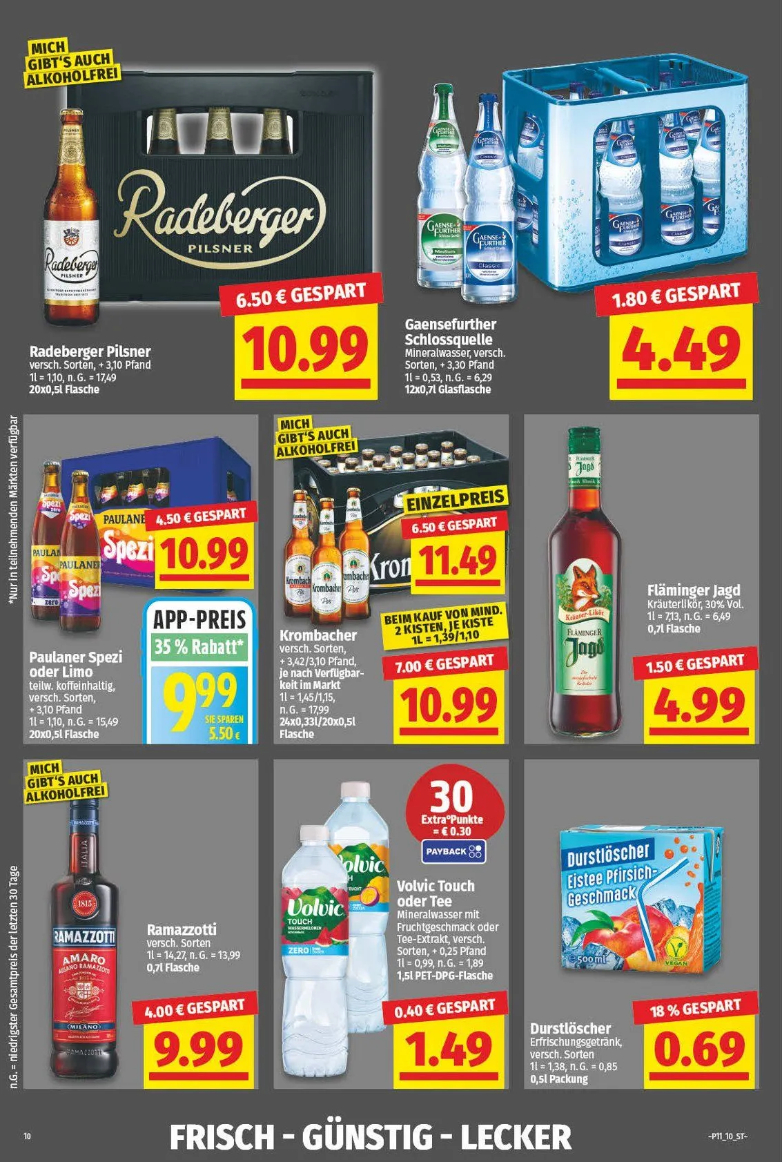 NP Discount Rabatte von 9. März bis 14. März 2026 - Prospekt seite 10