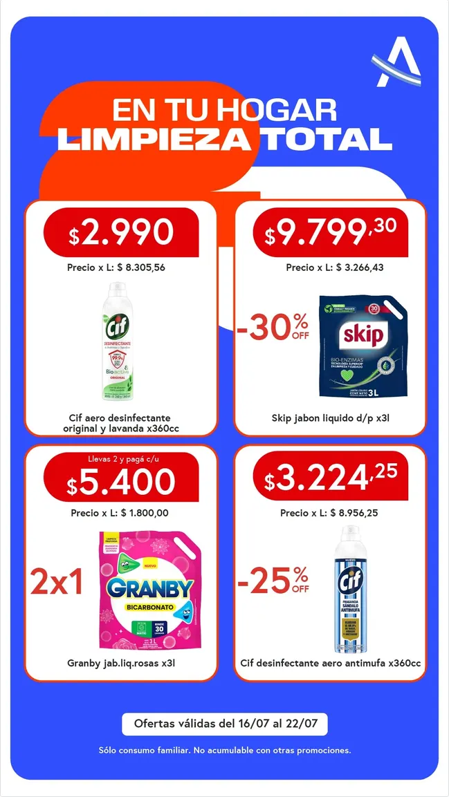 Ofertas de  Ofertas El Abastecedor  16 de julio al 22 de julio 2026 - Página 10 del catálogo