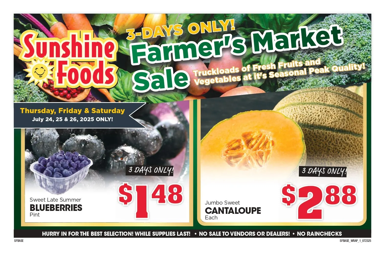 Weekly ad Sunshine Foods Sales from July 23 to July 29 2025 - Page 9