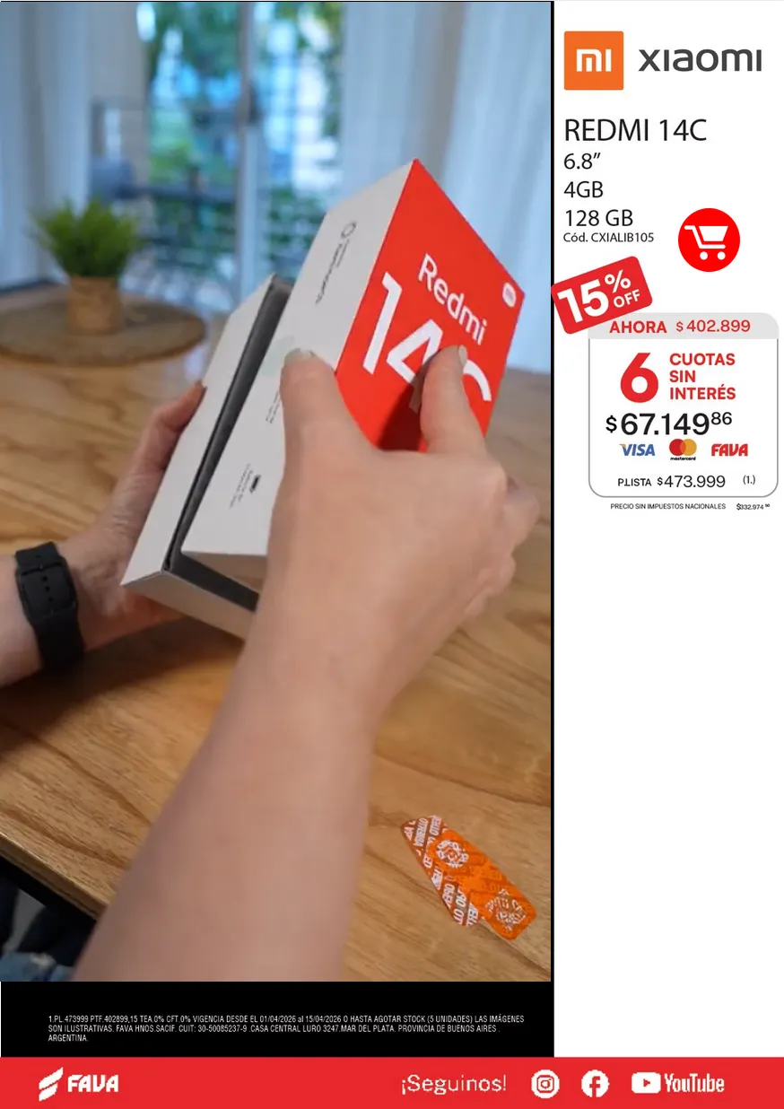 Ofertas de Ofertas Fava 1 de abril al 30 de abril 2026 - Página 10 del catálogo