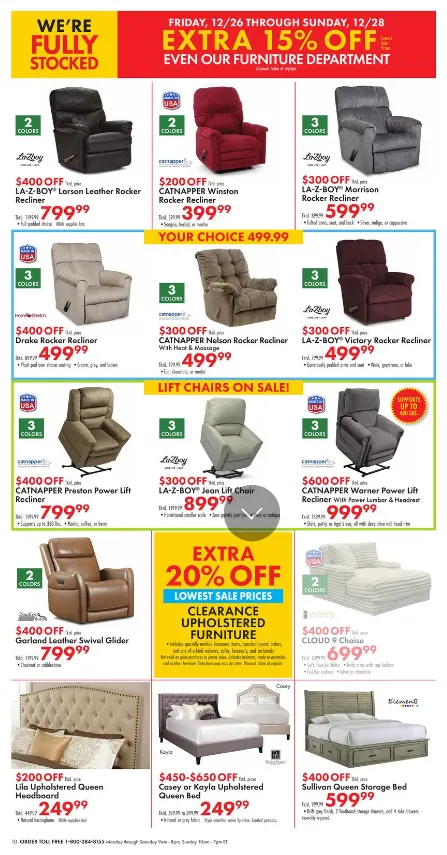 Weekly ad Boscov's  Sales from December 26 to December 31 2025 - Page 10