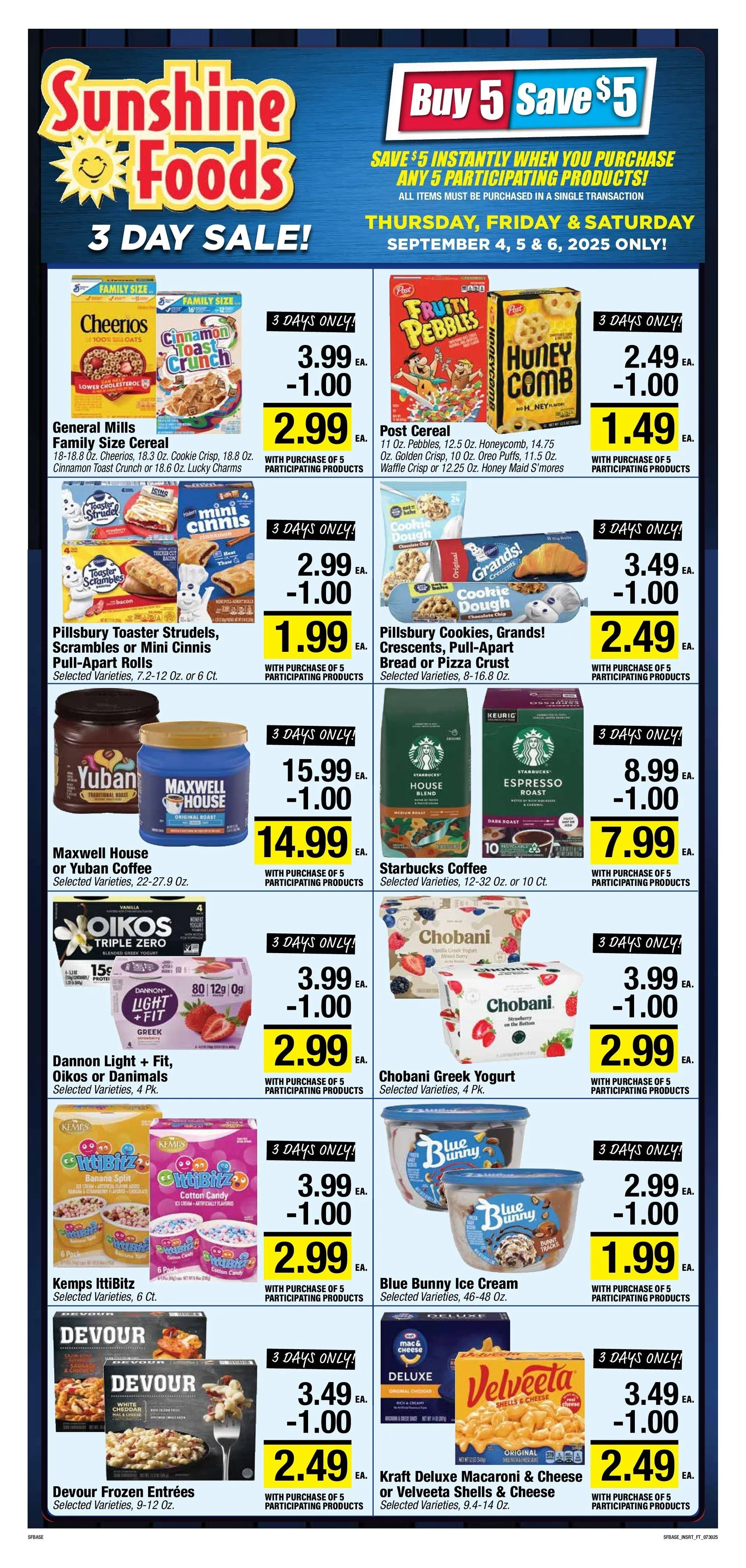 Weekly ad Sunshine Foods Sales from September 3 to September 12 2025 - Page 9