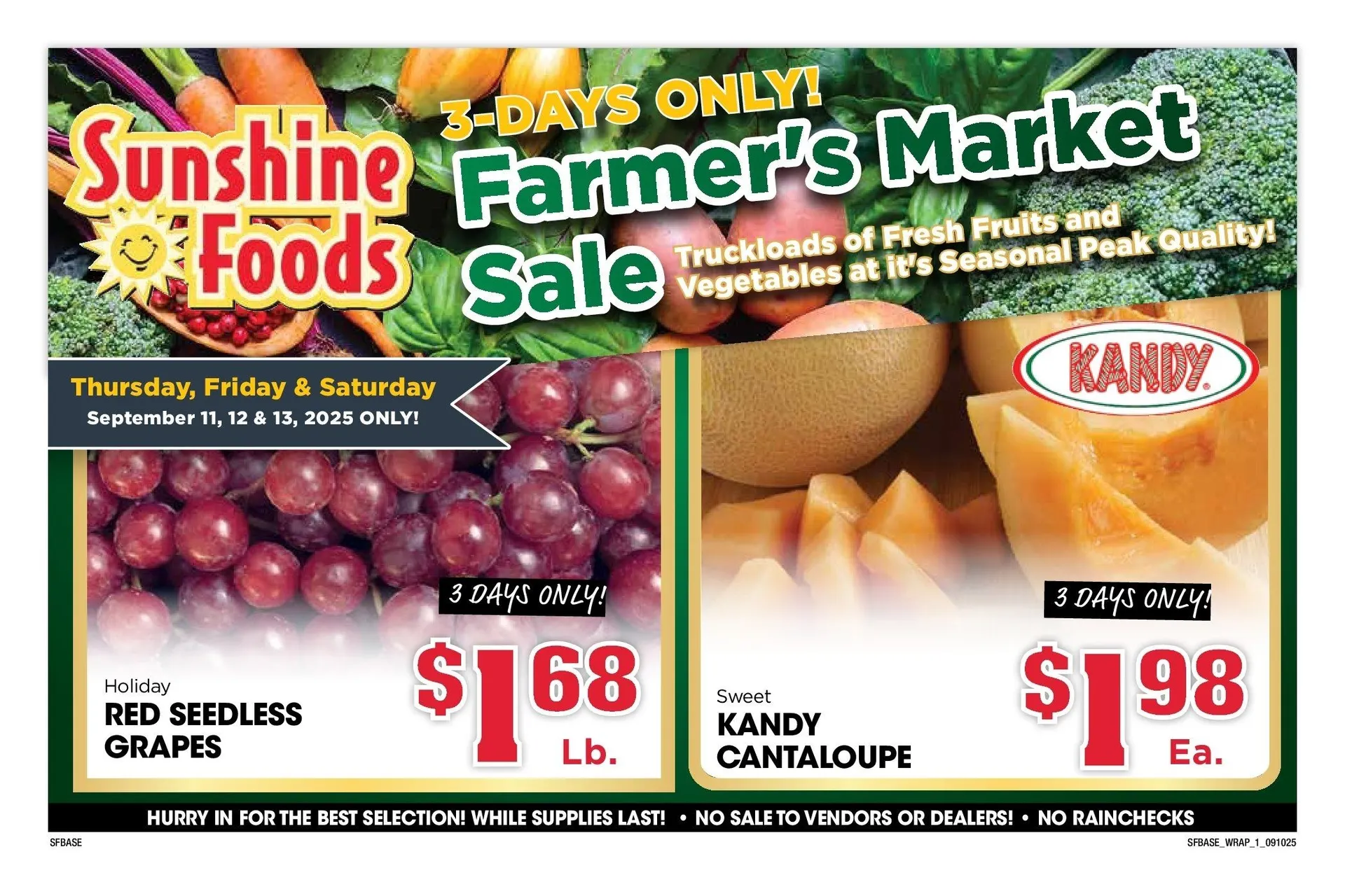 Weekly ad Sunshine Foods Sales from September 10 to September 17 2025 - Page 9