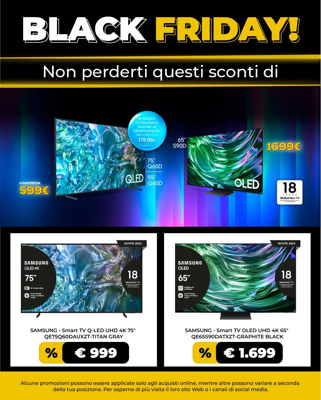 Sconti Black Friday da 14 novembre a 30 novembre di 2024 - Pagina del volantino 9
