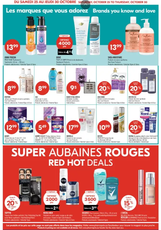 Pharmaprix Sales from October 25 to October 30 2025 - flyer page 10