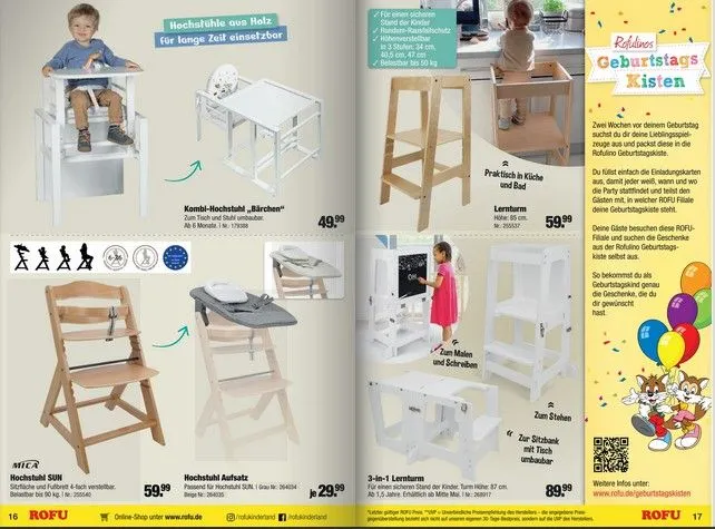 ROFU Kinderland Prospekte von 23. März bis 17. August 2025 - Prospekt seite 9