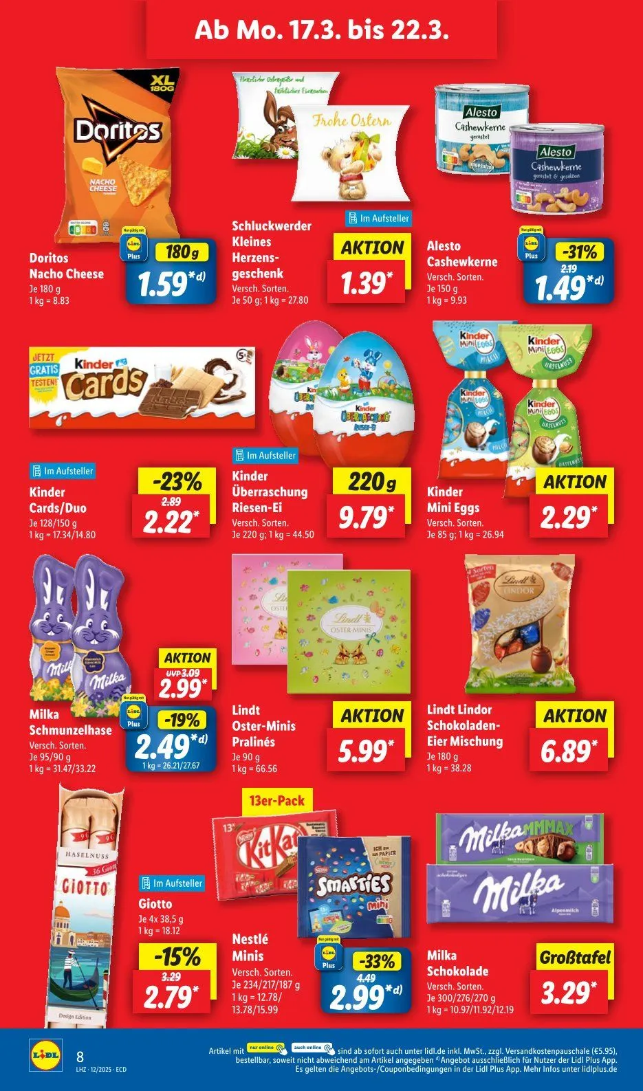 Lidl Prospekt von 17. März bis 22. März 2025 - Prospekt seite 10