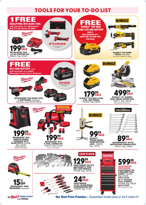 Weekly ad Blain's Farm & Fleet Sales from February 26 to March 11 2026 - Page 10