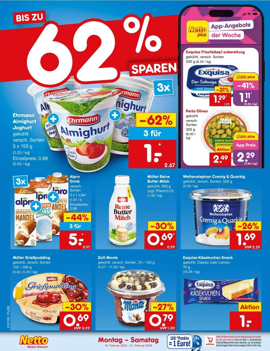 Netto Marken-Discount Angebote von 16. Februar bis 21. Februar 2026 - Prospekt seite 10