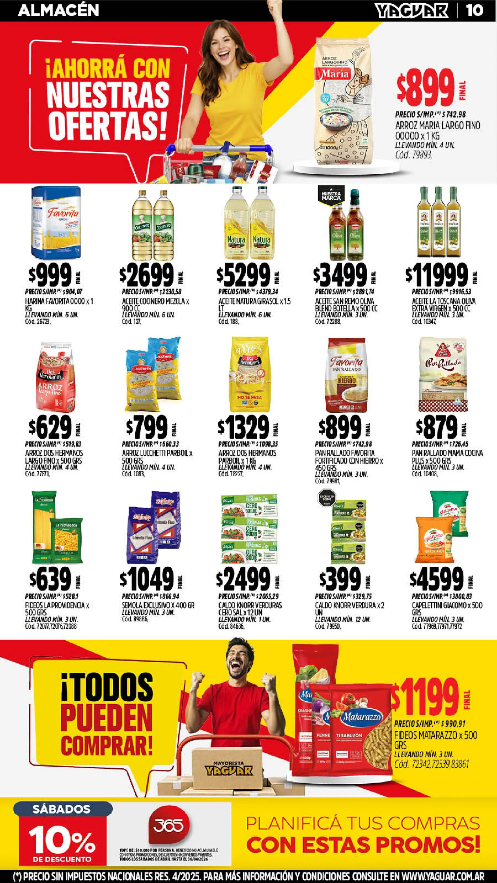 Ofertas de Yaguar Ofertas 11 de mayo al 17 de mayo 2026 - Página 10 del catálogo