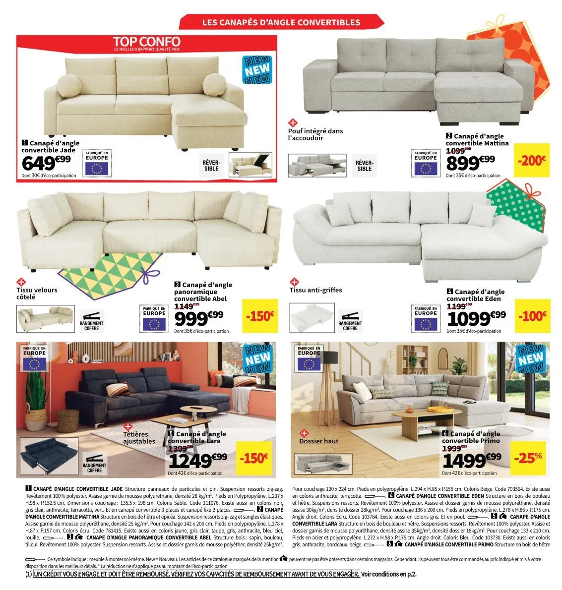 Catalogues Conforama du 28 octobre au 25 décembre 2025 - Catalogue page 10