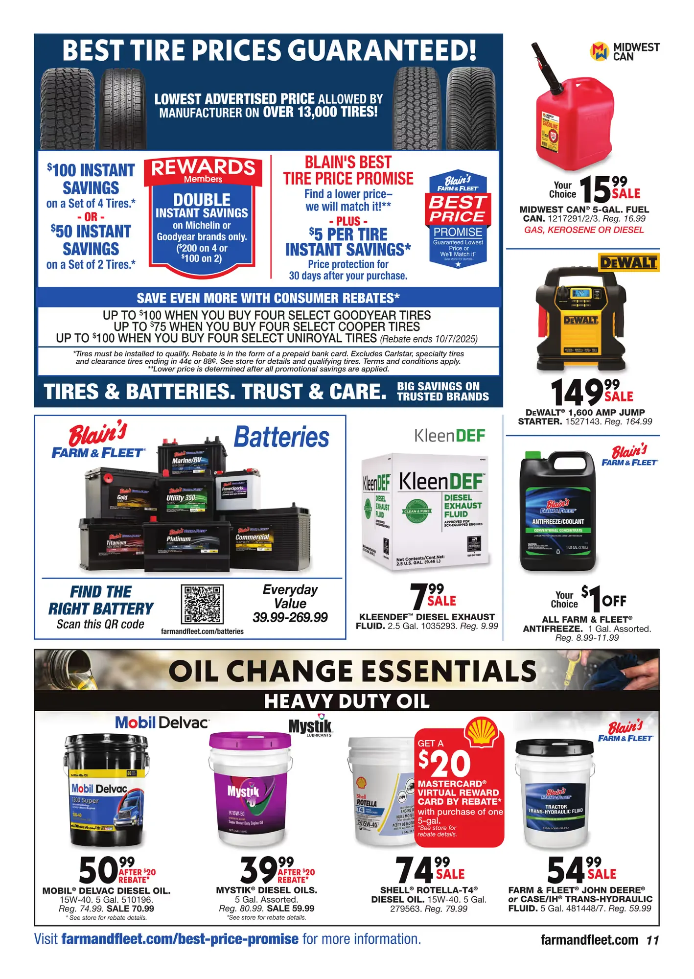 Weekly ad Blain s Farn and Fleet Sales from October 2 to October 8 2025 - Page 10