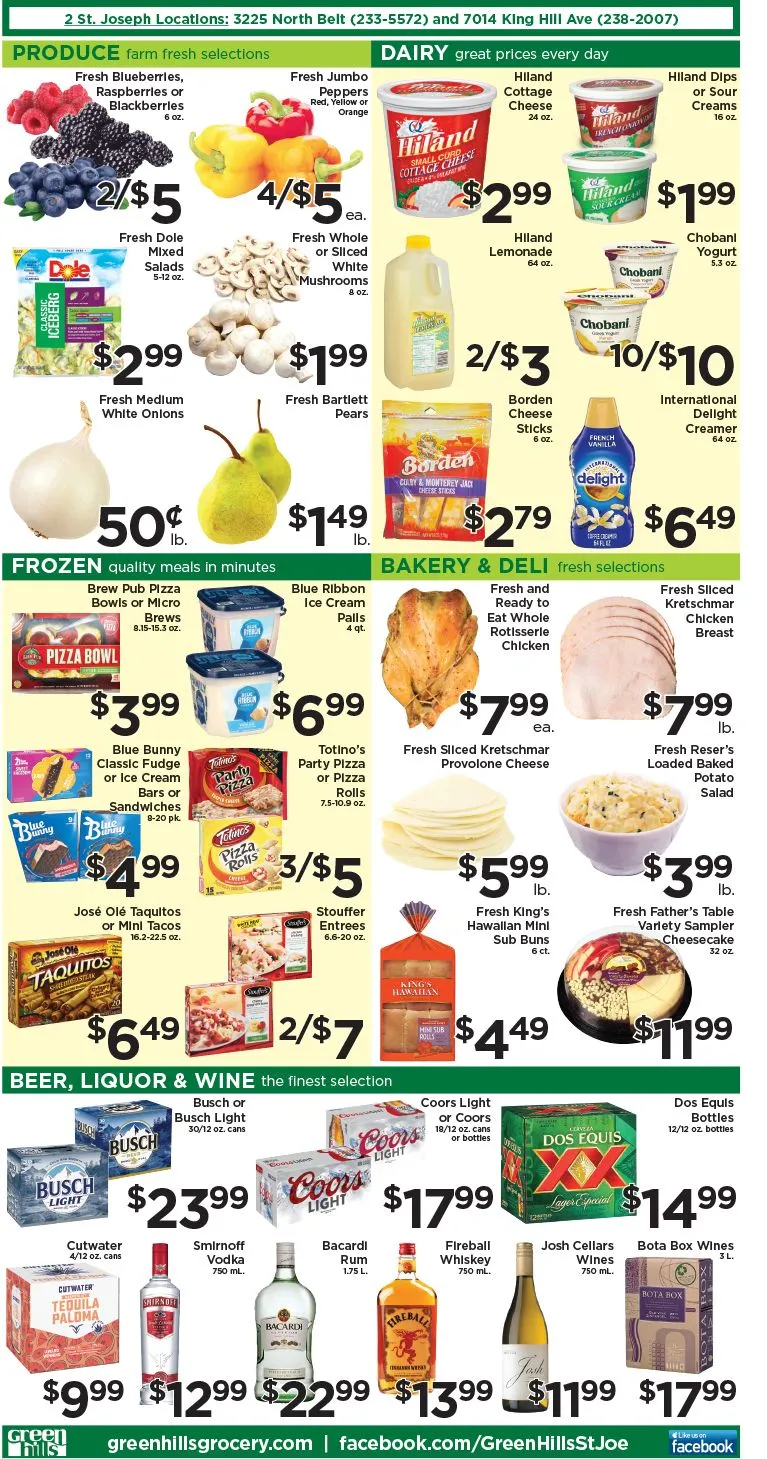 Weekly promotion Green Hills Grocery Sales spanning from September 10 to September 16 2025 - Page 4 for Catalogue 365