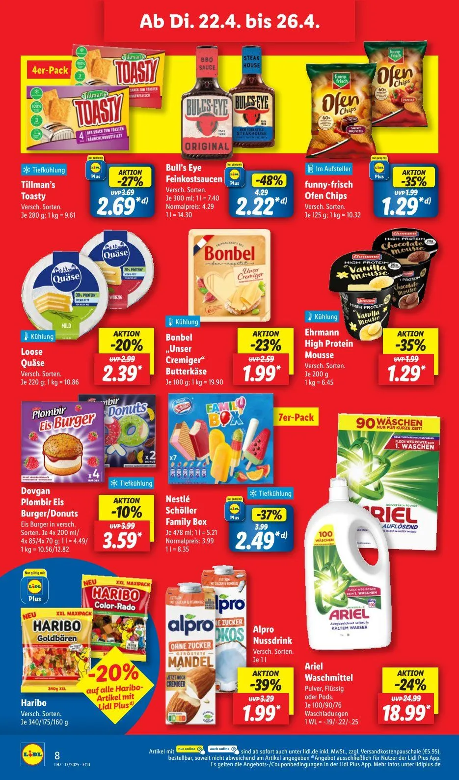 Lidl Angebote von 22. April bis 26. April 2025 - Prospekt seite 10