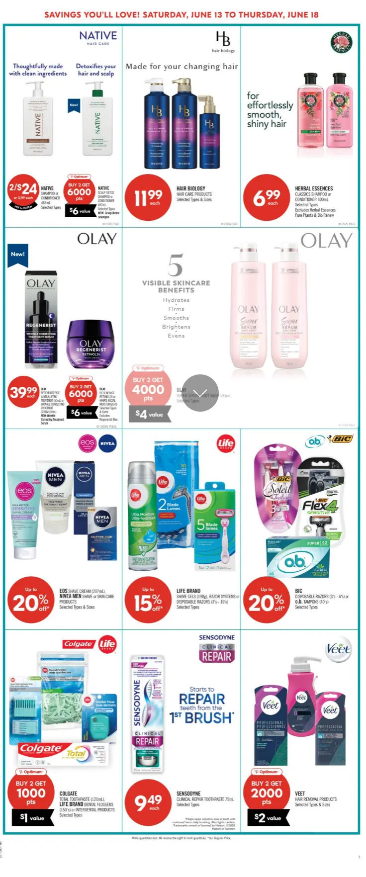 Shoppers Drug Mart Sales from June 13 to June 18 2026 - flyer page 10