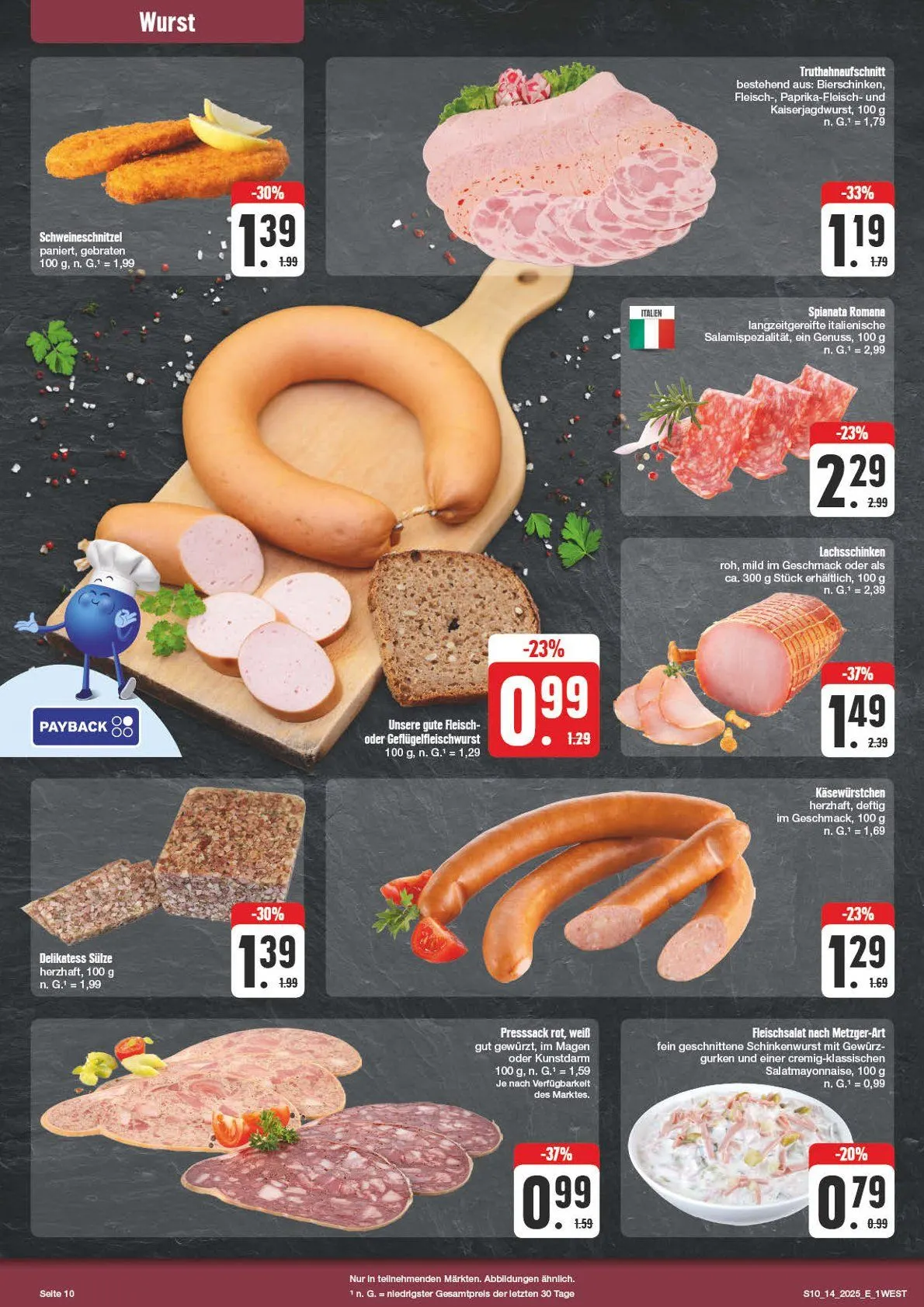 Edeka Prospekt von 31. März bis 5. April 2025 - Prospekt seite 10