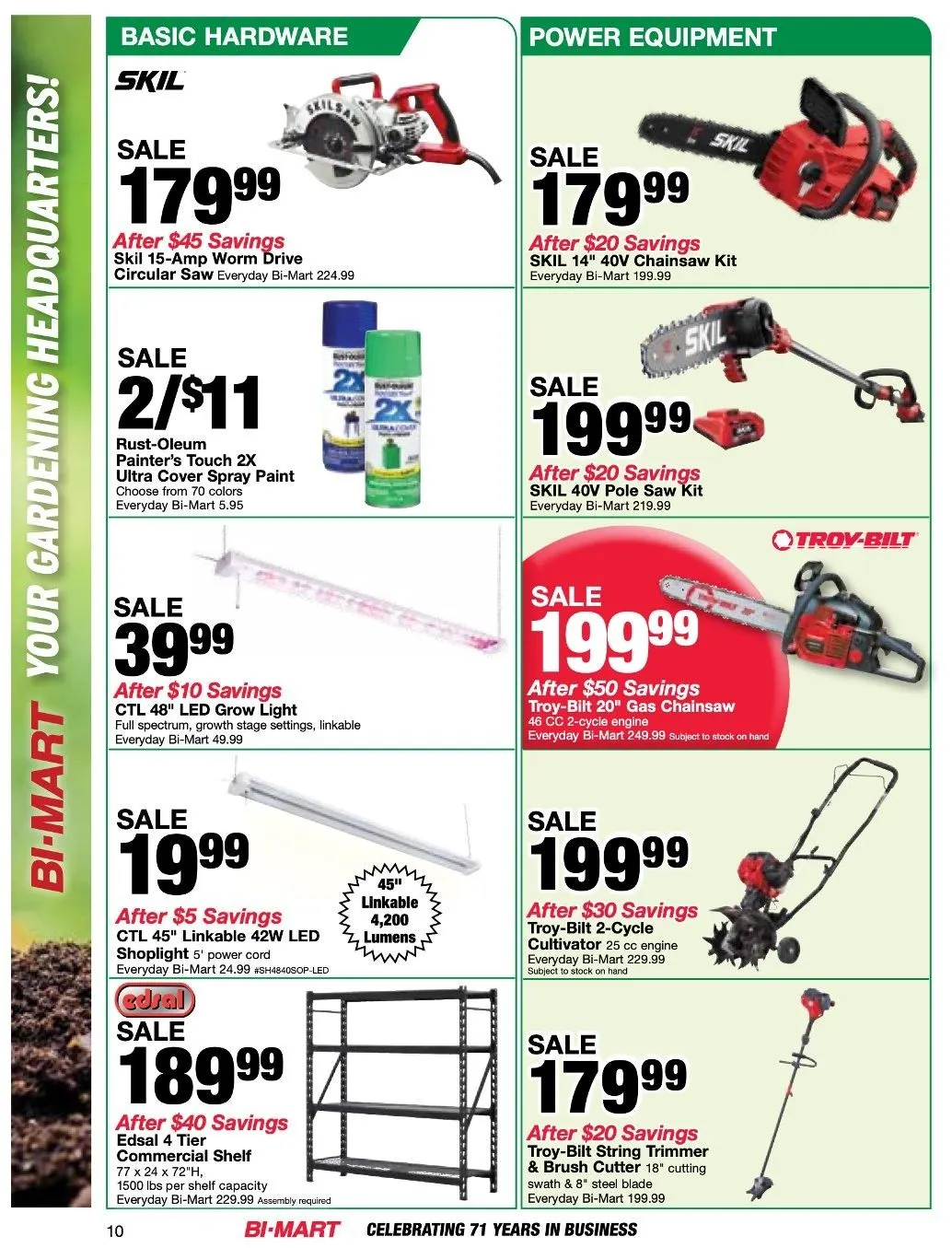 Weekly ad Bi-Mart Sales from February 24 to March 9 2026 - Page 10