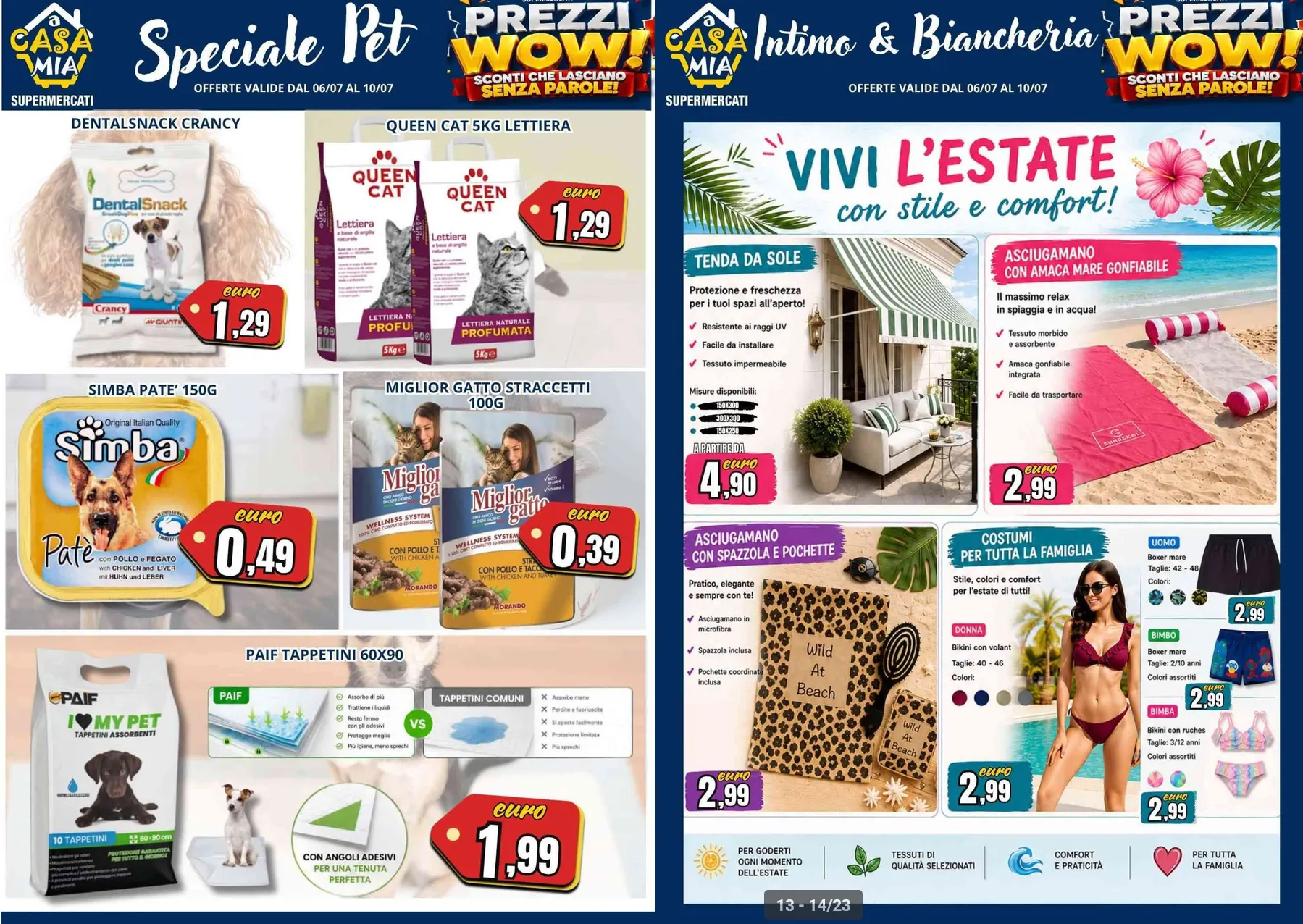  Volantini A Casa Mia da 6 luglio a 10 luglio di 2026 - Pagina del volantino 10