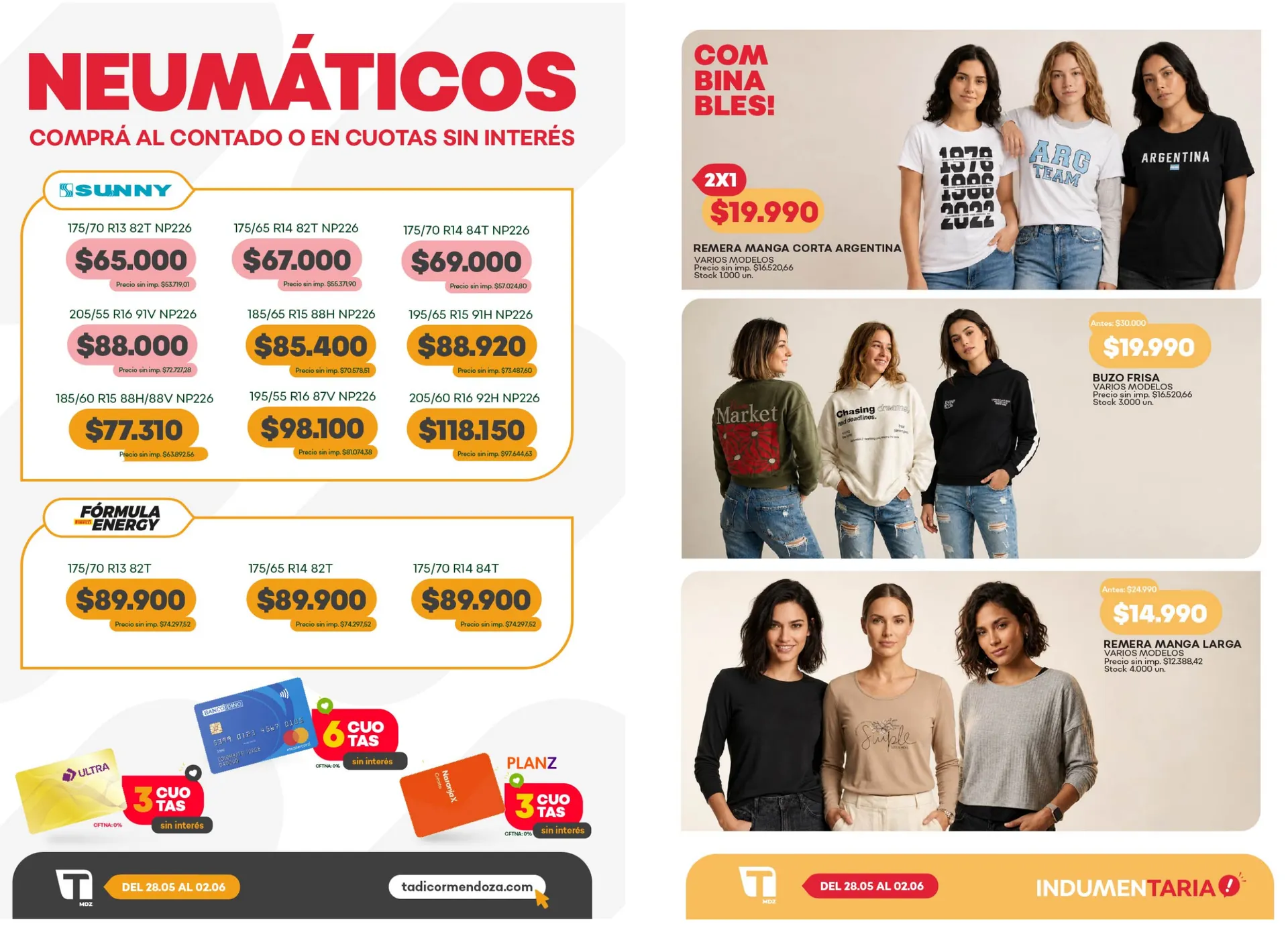 Ofertas de Ofertas Supermercados Tadicor  28 de mayo al 2 de junio 2026 - Página 10 del catálogo