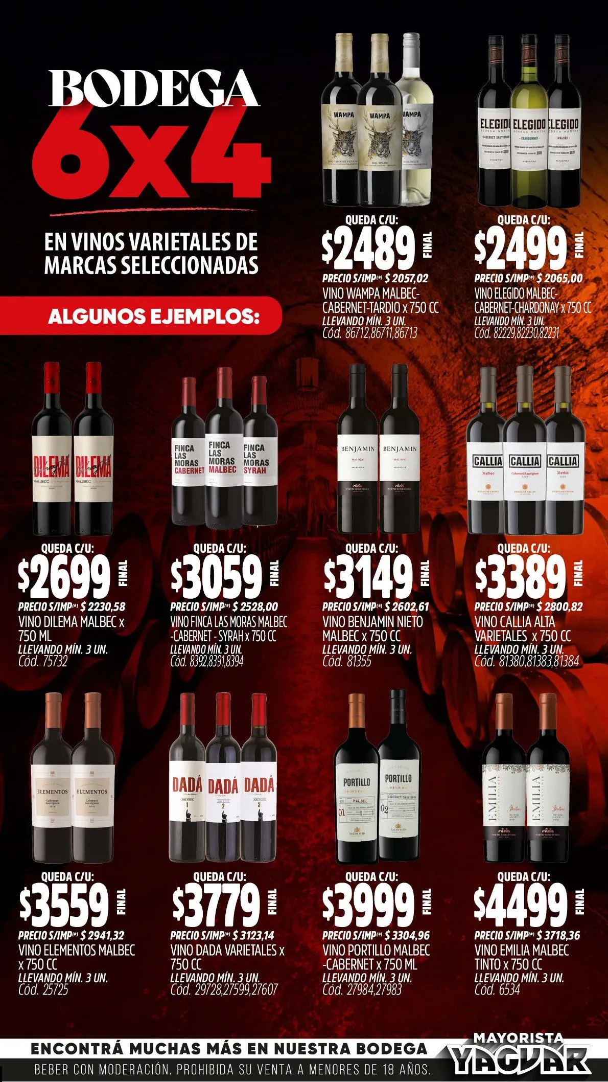 Ofertas de Ofertas Yaguar  4 de agosto al 10 de agosto 2025 - Página 10 del catálogo