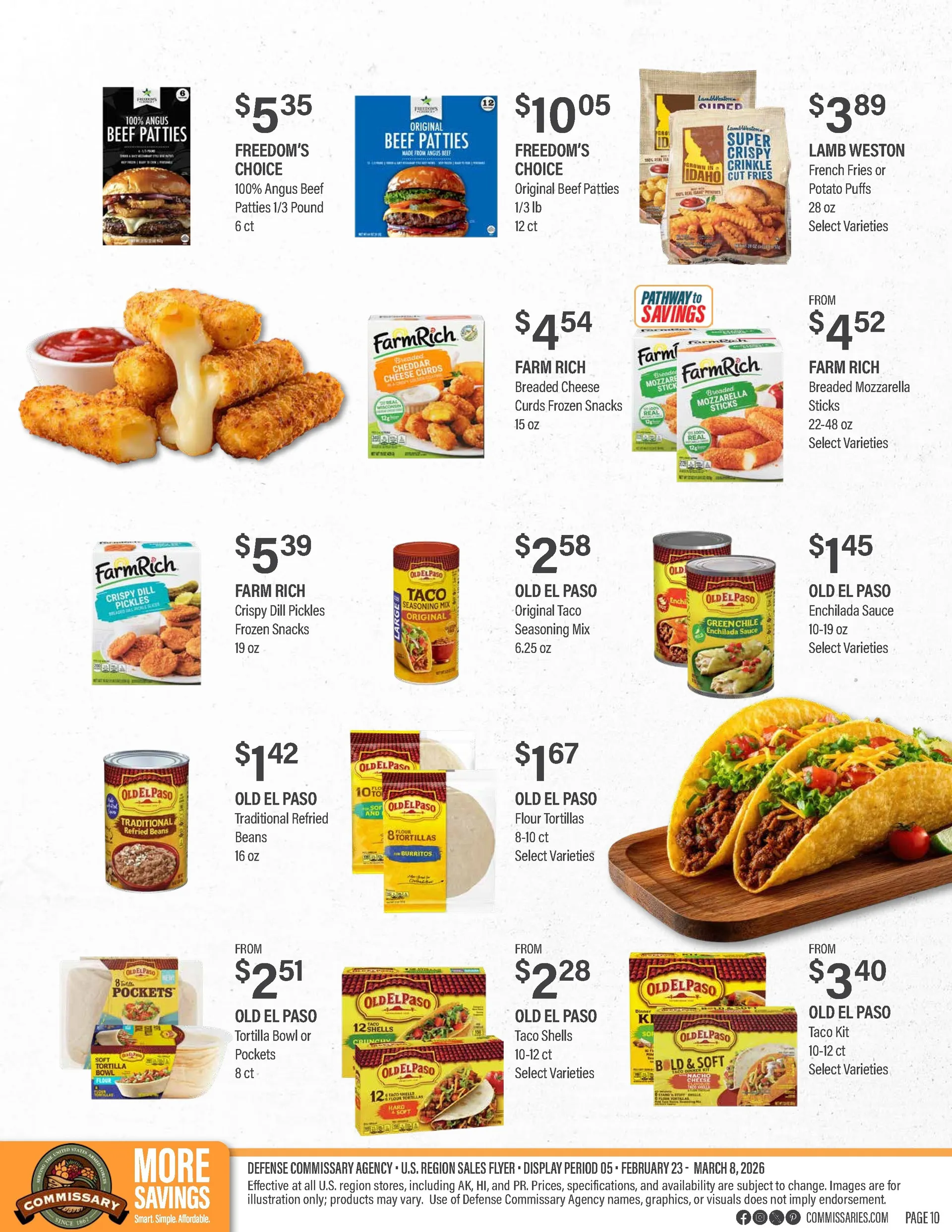 Weekly ad Commissary Sales from February 23 to March 8 2026 - Page 10