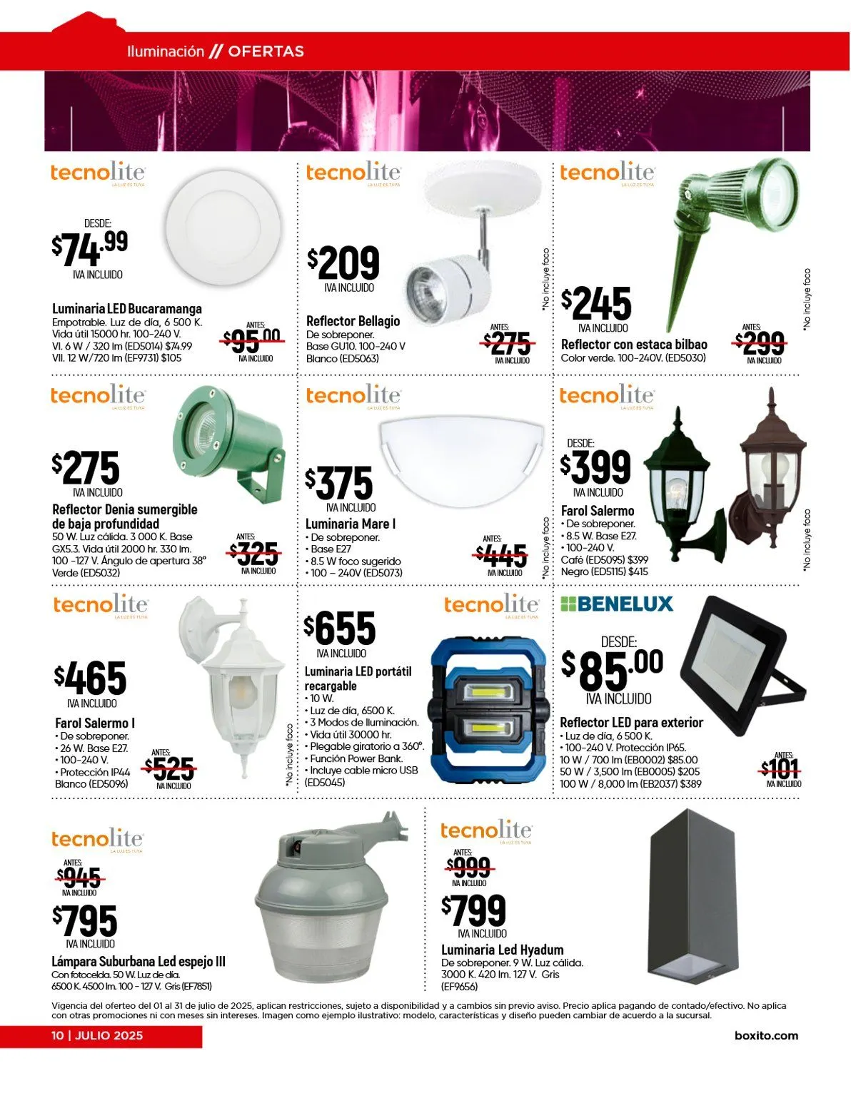 Catálogo de Boxito catálogos y ofertas 1 de julio al 31 de julio 2025 - Pagina 10