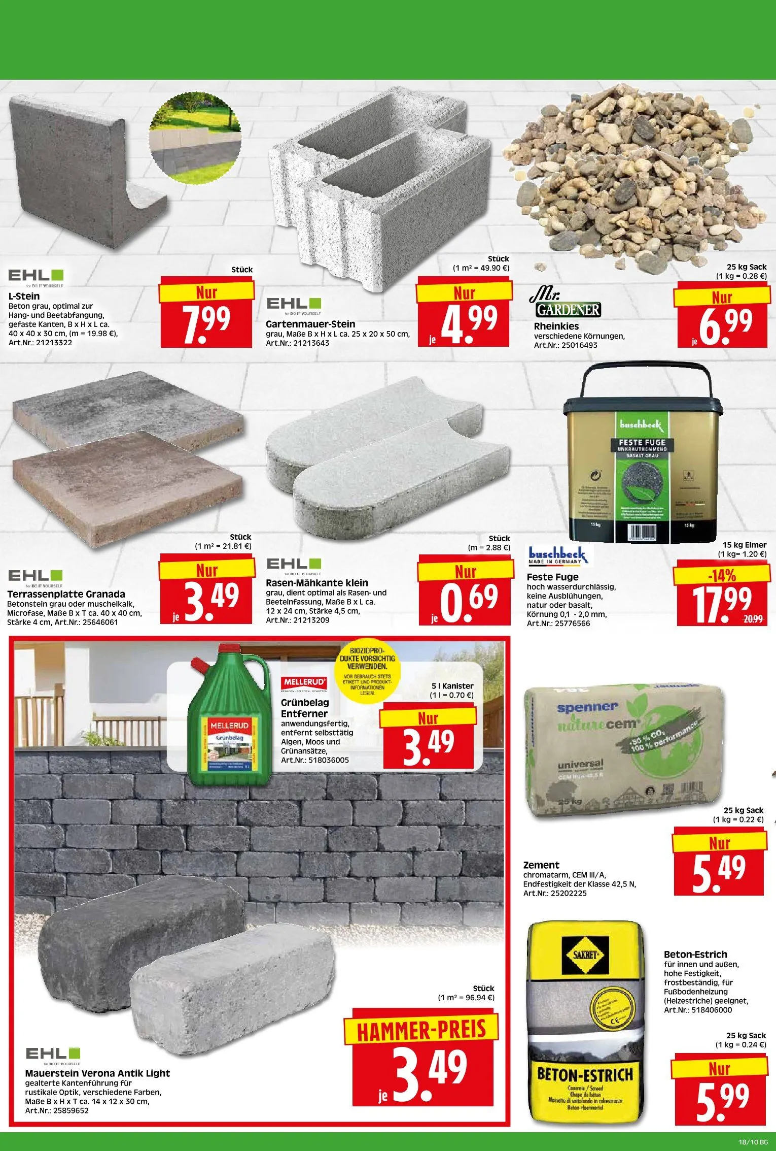 Herkules Baumarkt Angebote von 27. April bis 2. Mai 2026 - Prospekt seite 10