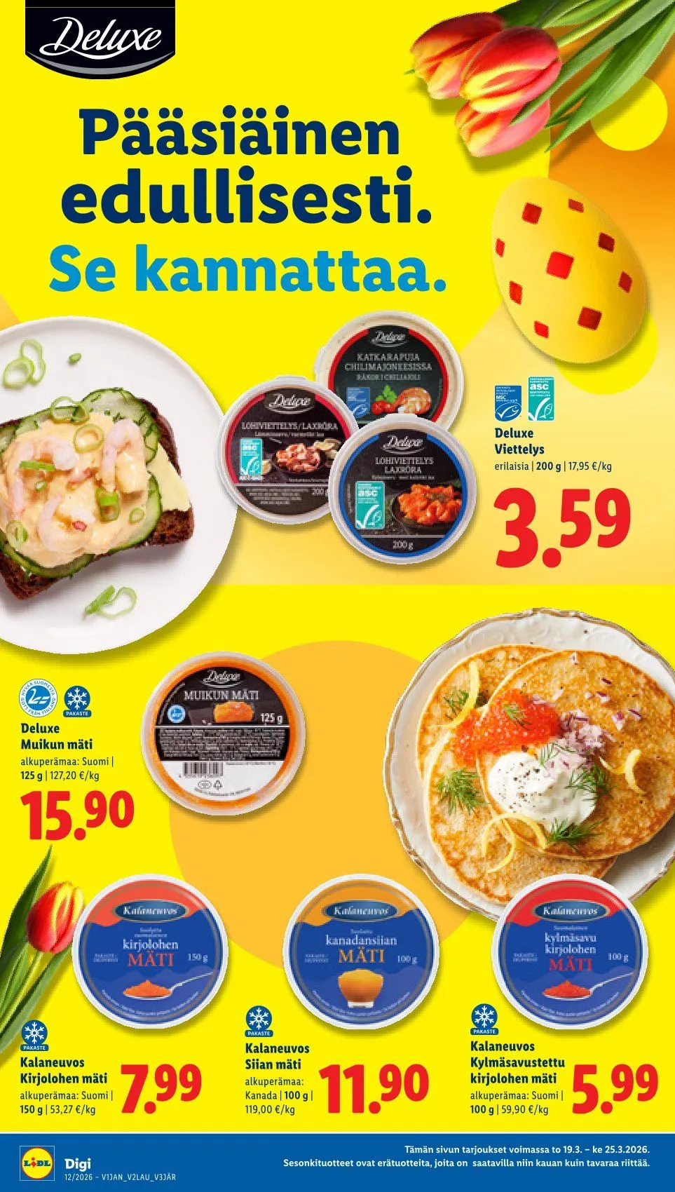 Kaupan Lidl uusimmat tarjoukset voimassa alkaen 19. maaliskuuta - 25. maaliskuuta 2026 - Tarjouslehti sivu 10