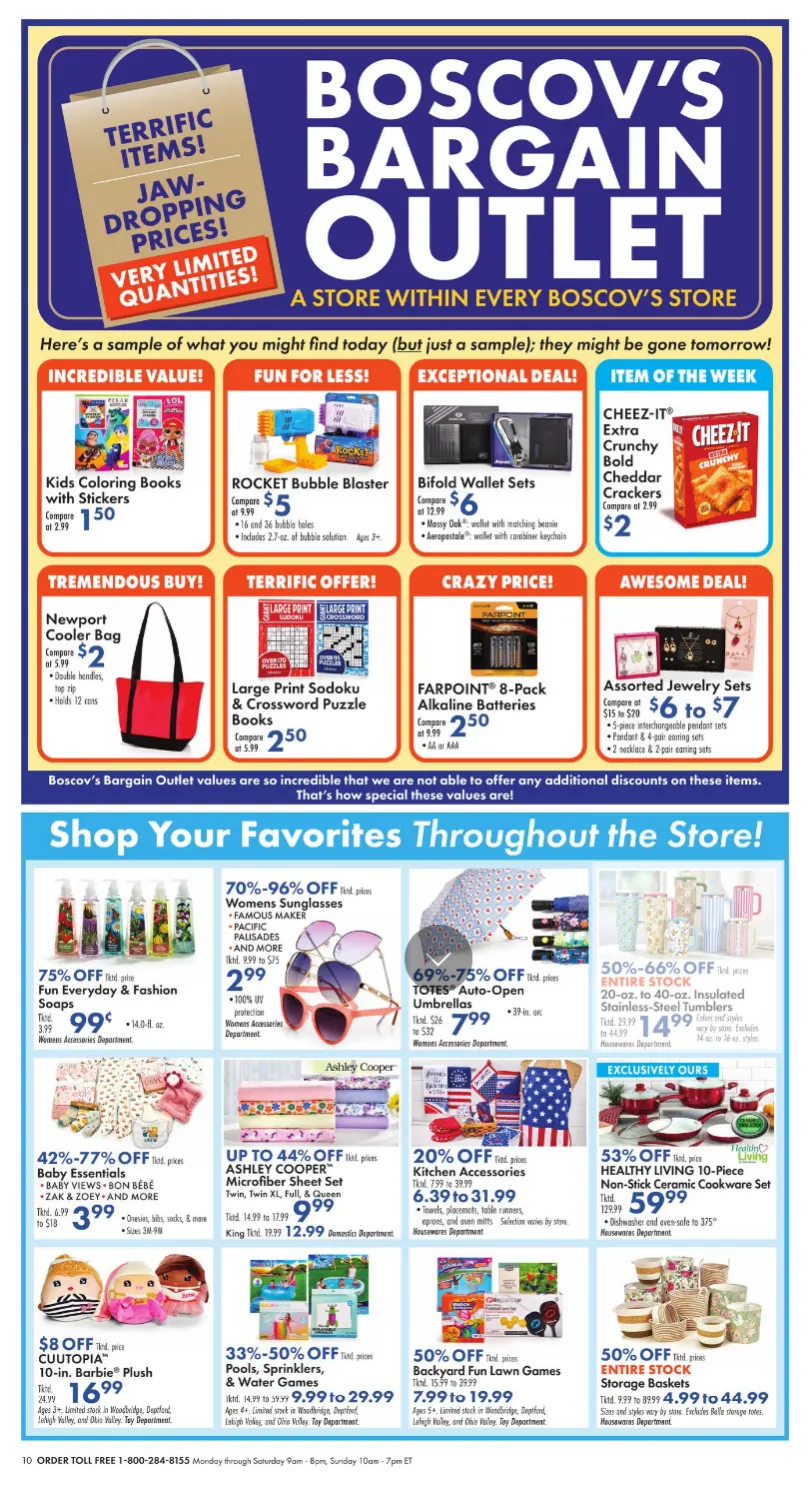 Weekly ad Boscov's Sales from June 4 to June 10 2026 - Page 10