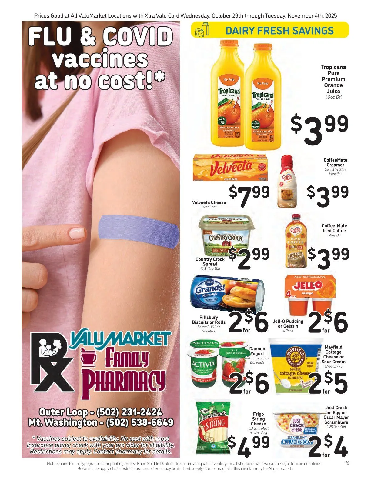 Weekly ad ValuMarket weekly ads from October 29 to November 4 2025 - Page 10