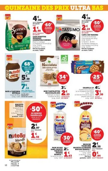 Promos de Super U du 11 mars au 23 mars 2025 - Catalogue page 10