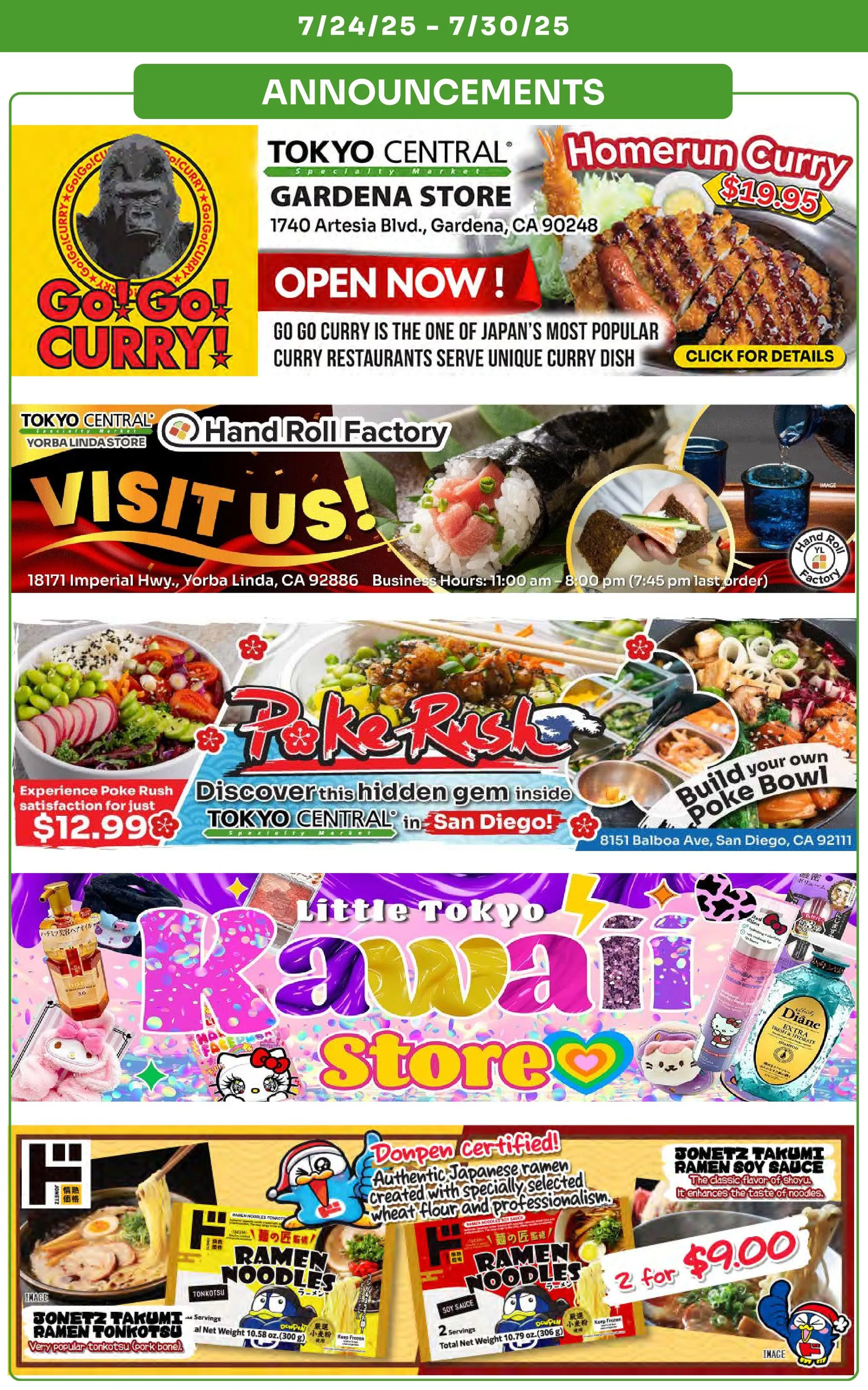 Weekly ad Tokyo Central Specialty Market Sales from July 24 to July 30 2025 - Page 10