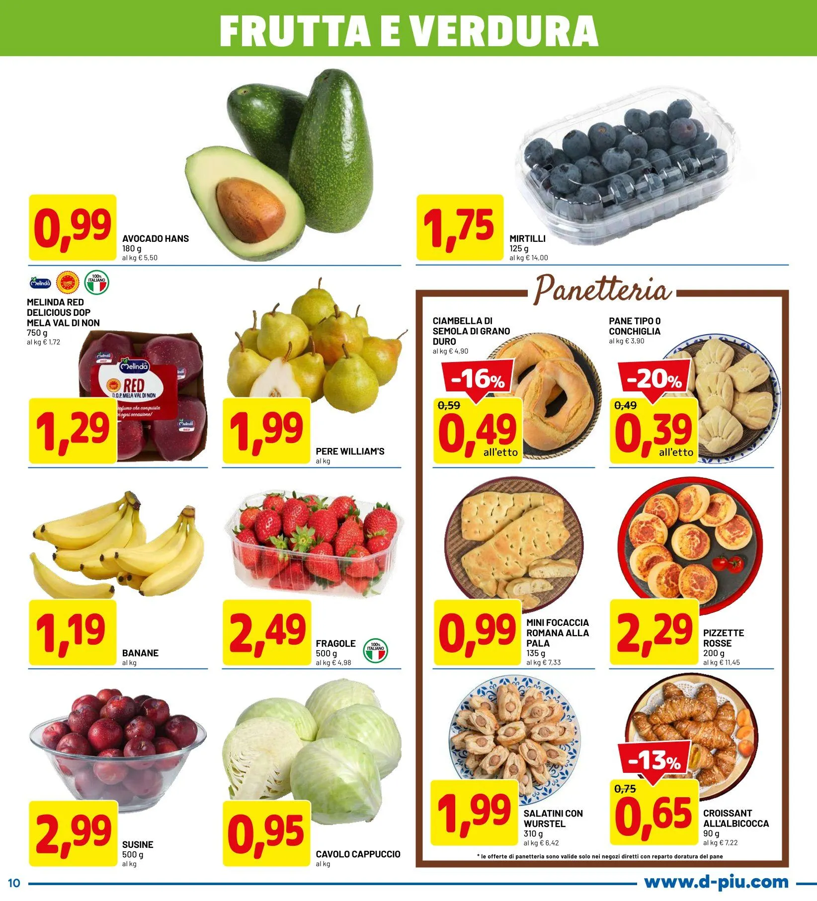Volantini D Più da 9 aprile a 18 aprile di 2026 - Pagina del volantino 10