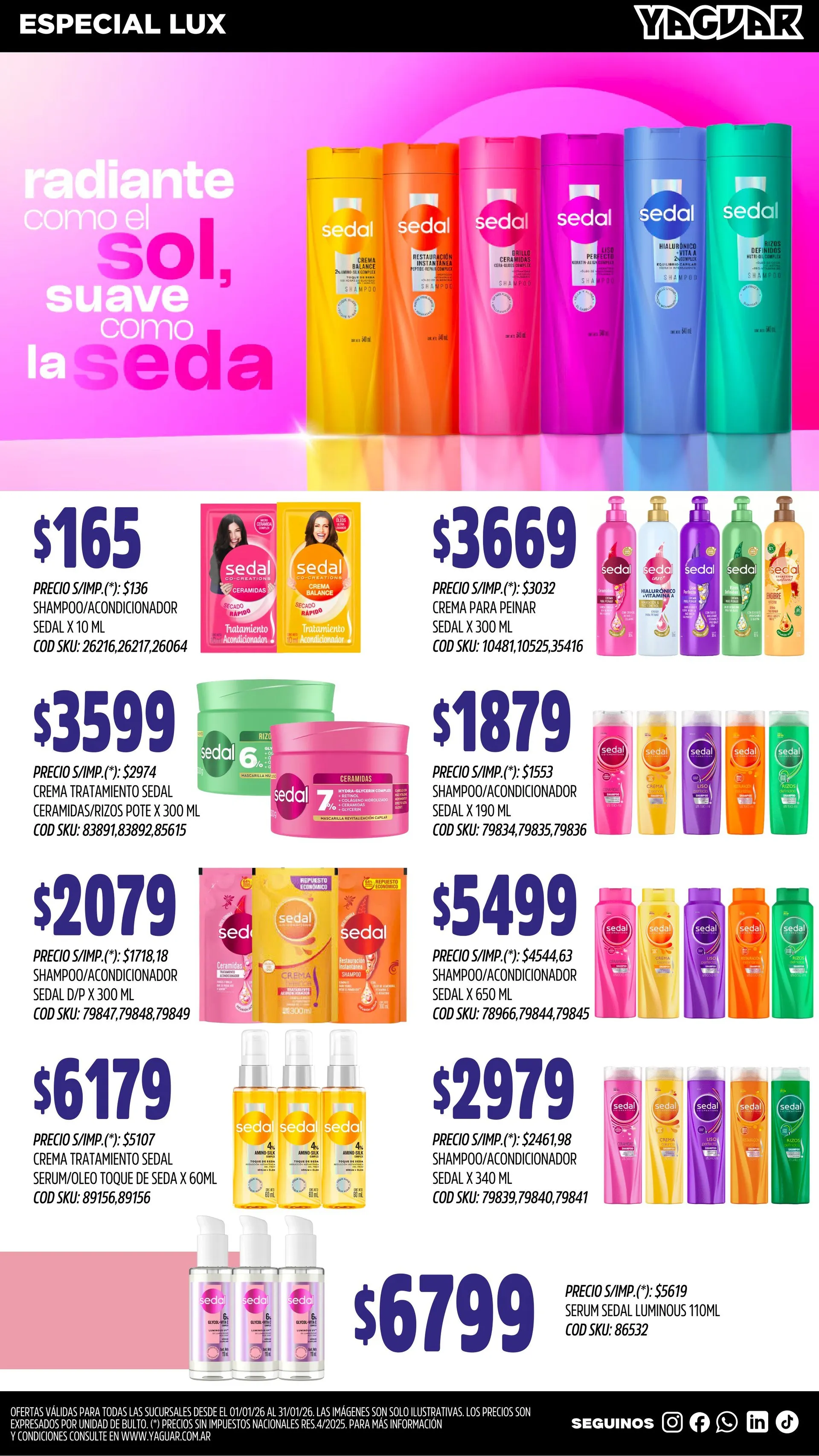 Ofertas de Yaguar Ofertas 1 de enero al 31 de enero 2026 - Página 10 del catálogo