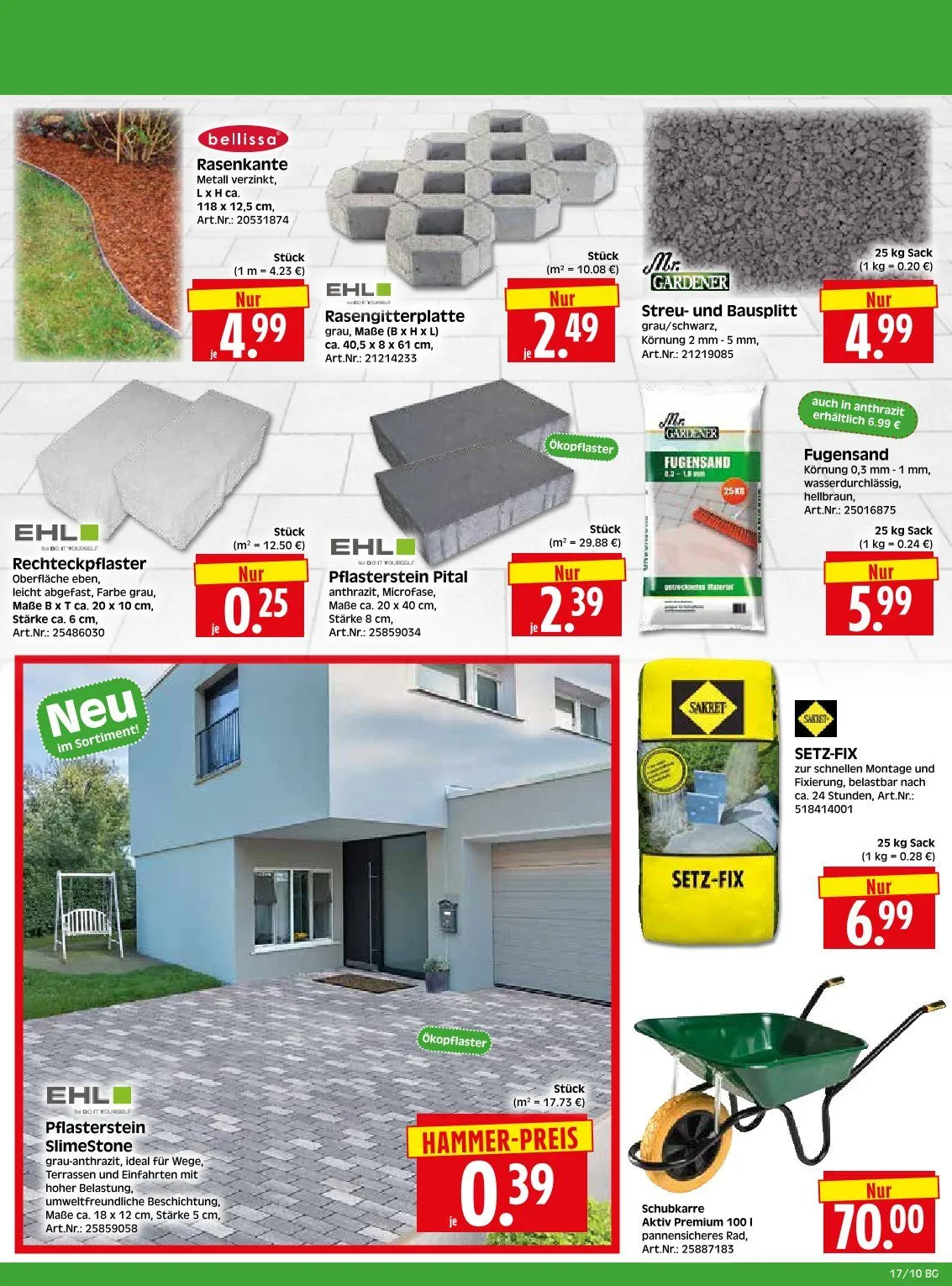  Herkules Baumarkt von 20. April bis 25. April 2026 - Prospekt seite 10