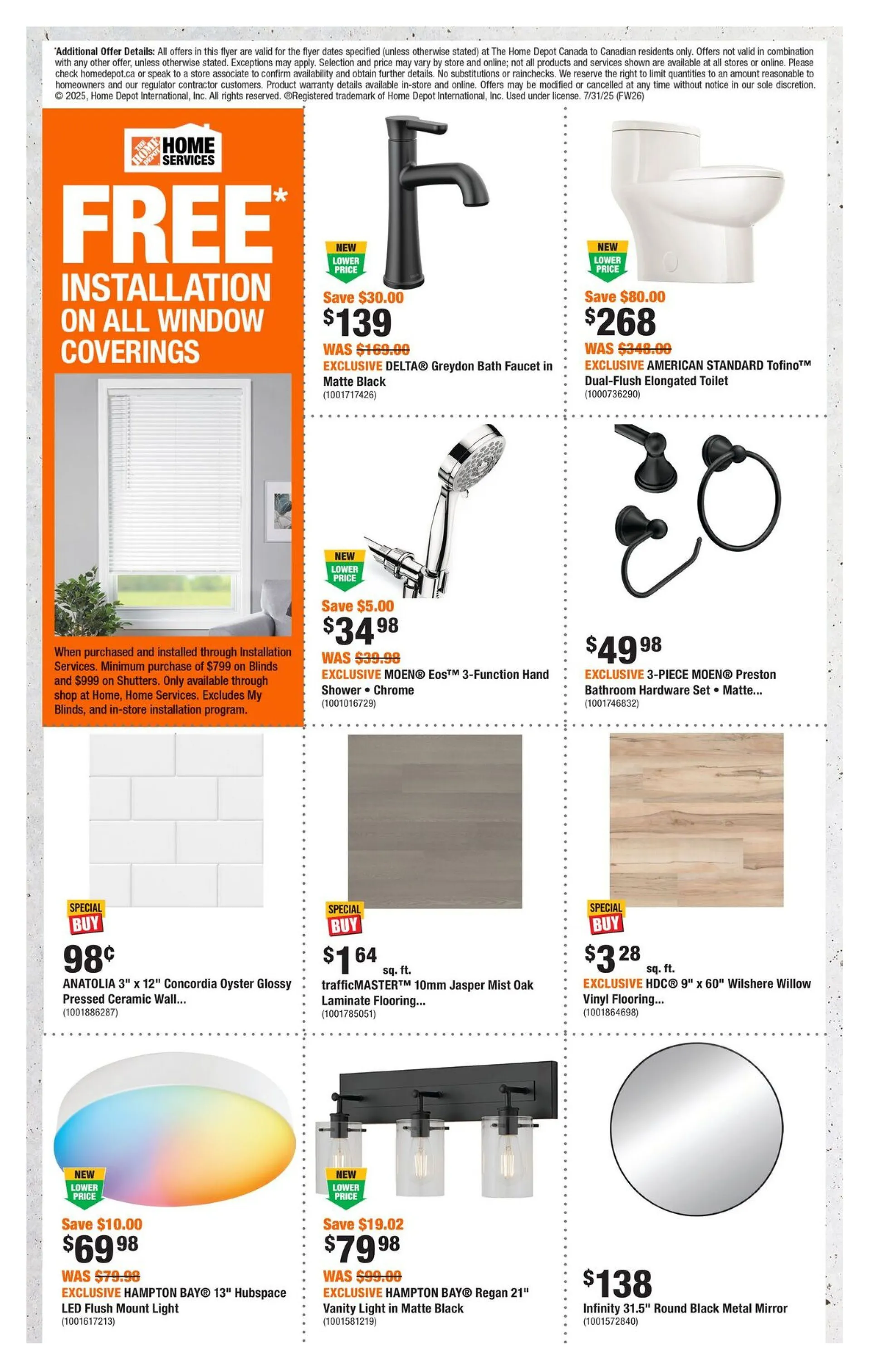 The Home Depot Sales from July 31 to August 13 2025 - flyer page 10
