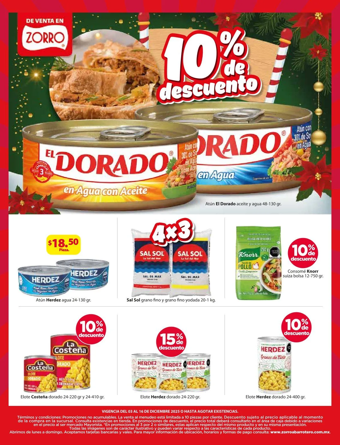 Catálogo de Zorro Ofertas 3 de diciembre al 16 de diciembre 2025 - Pagina 10