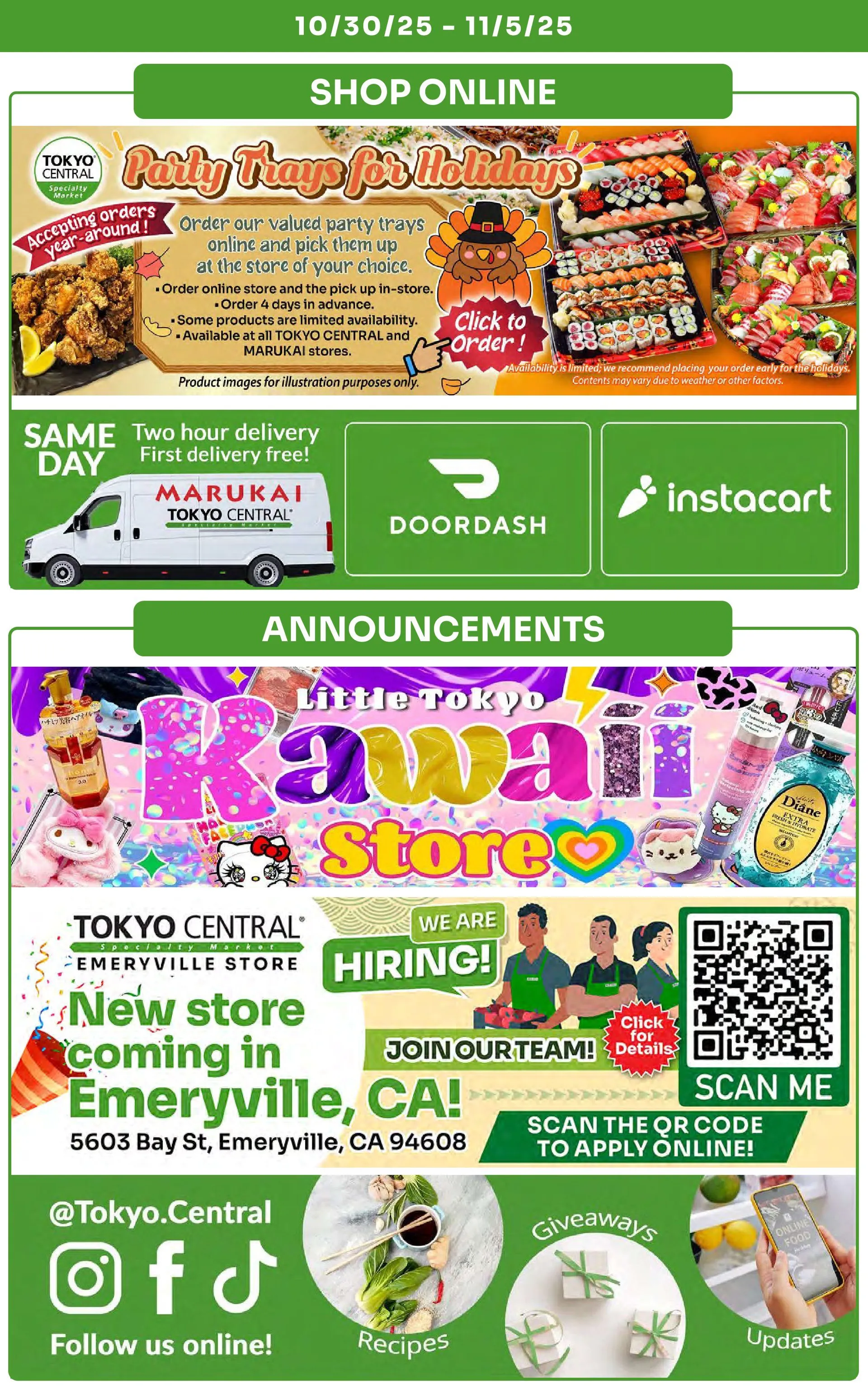 Weekly ad Tokyo Central Specialty Market weekly ads from October 30 to November 5 2025 - Page 10