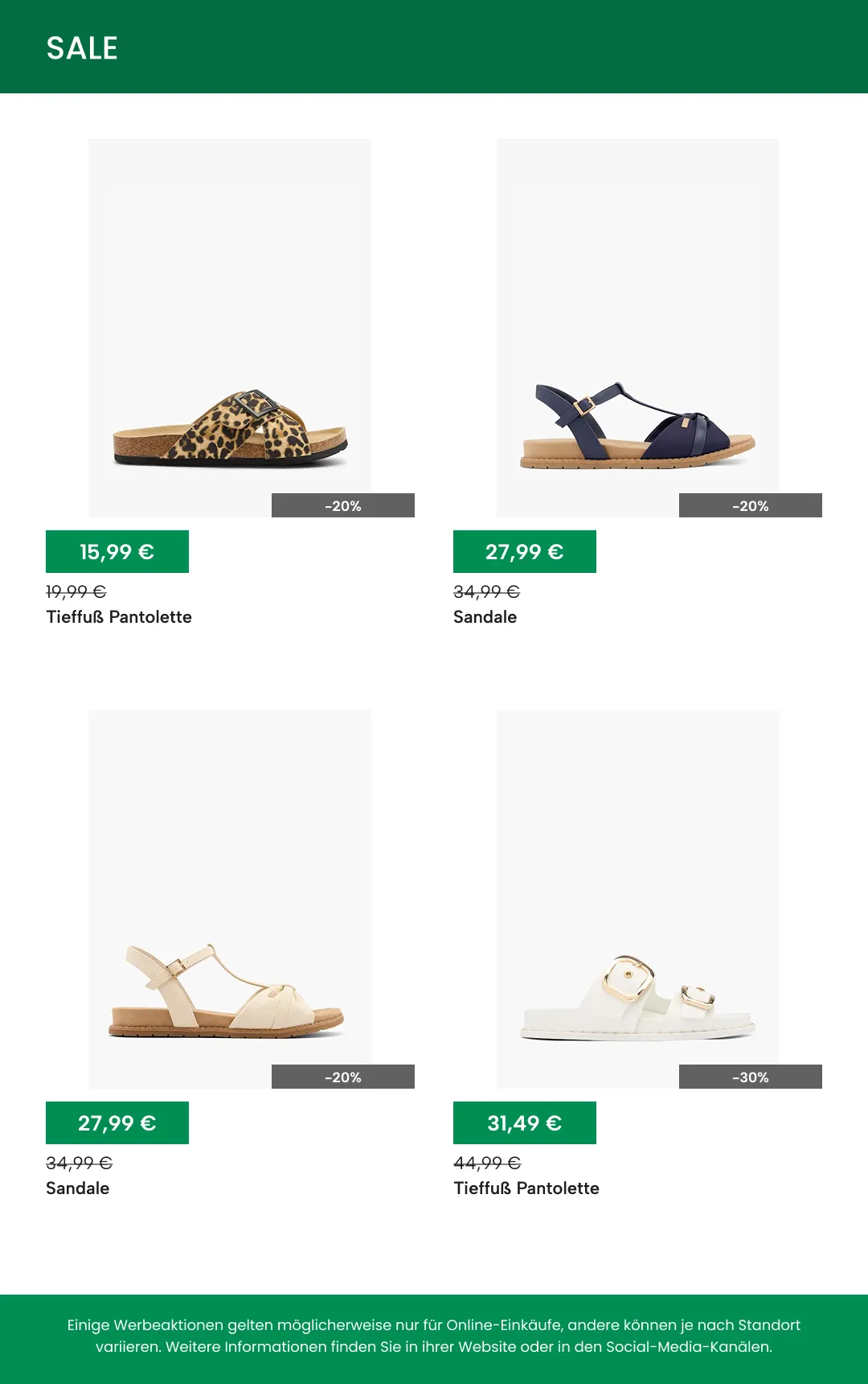 Deichmann Angebote von 21. Juli bis 4. August 2026 - Prospekt seite 10