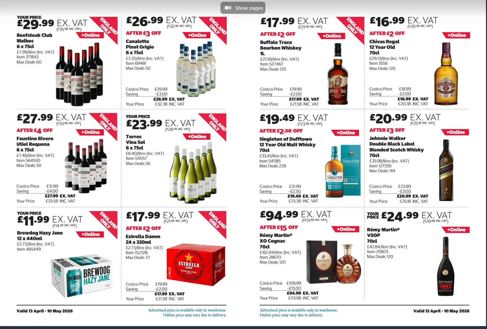 Costco Offers from 13 April to 10 May 2026 - Catalogue Page 10