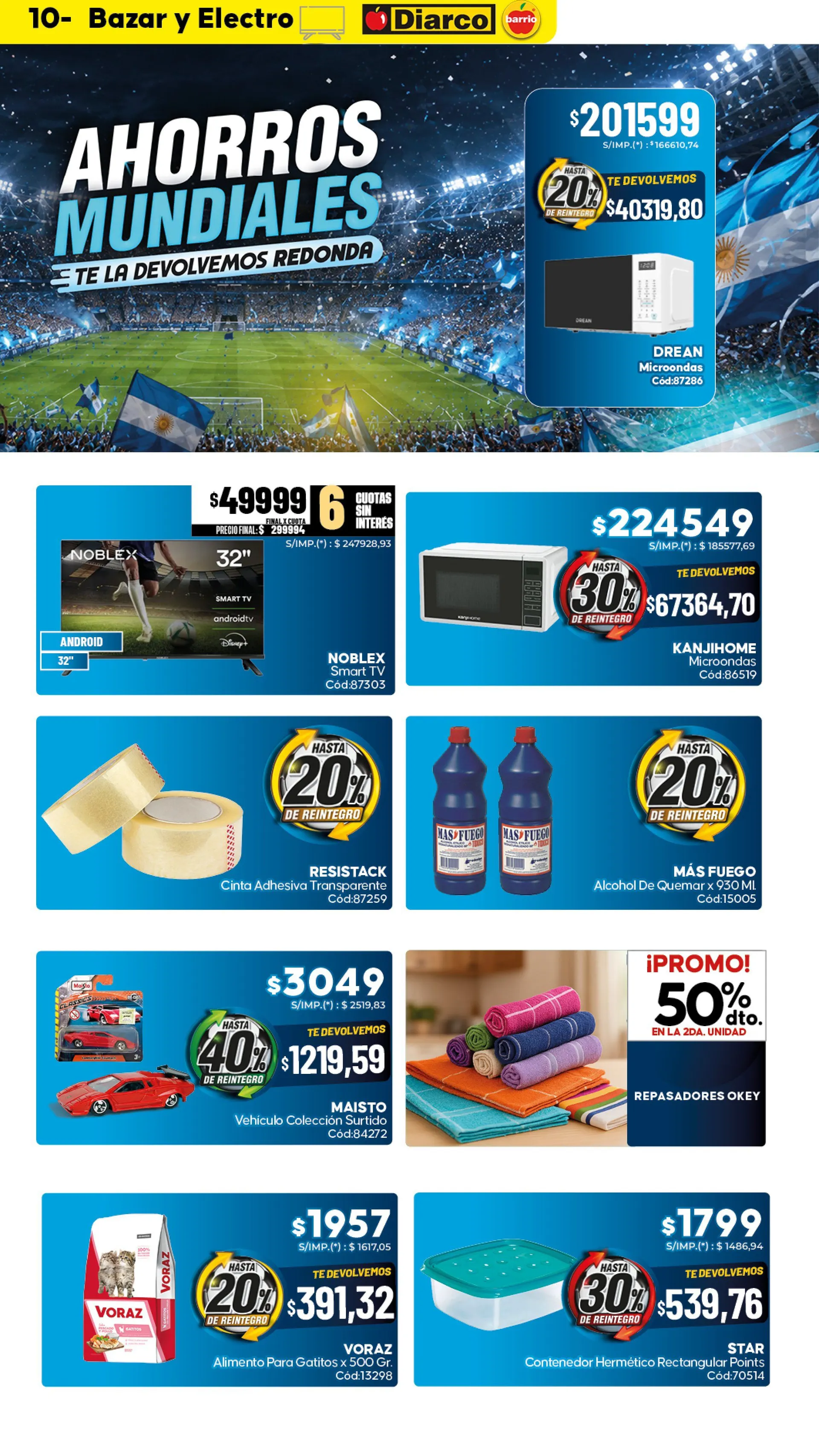 Ofertas de Ofertas Diarco  1 de junio al 5 de junio 2026 - Página 10 del catálogo