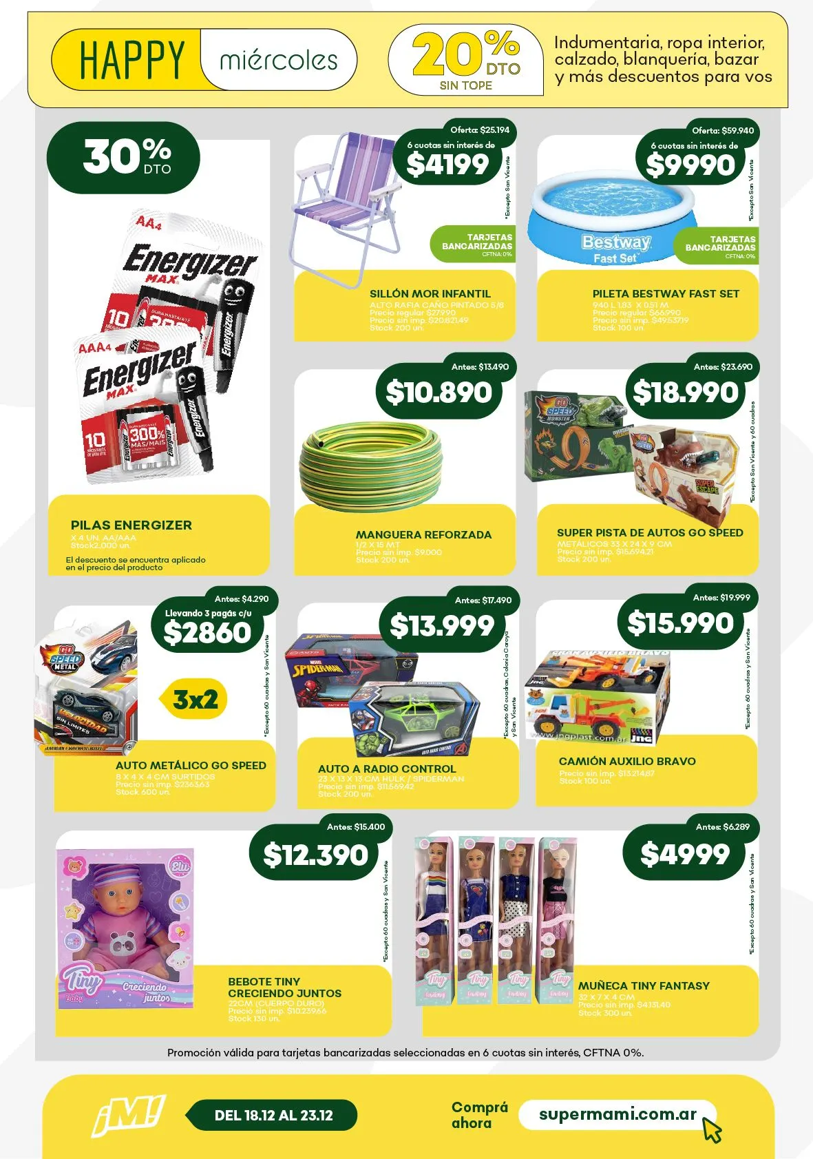 Ofertas de  Super Mami 18 de diciembre al 23 de diciembre 2025 - Página 10 del catálogo