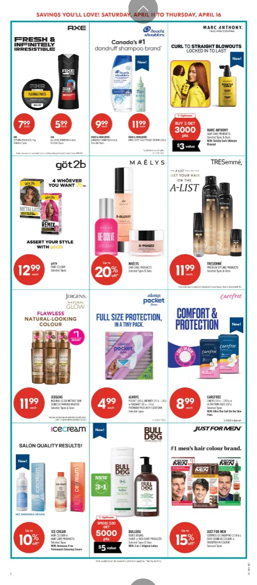 Shoppers Drug Mart Sales from April 11 to April 16 2026 - flyer page 10