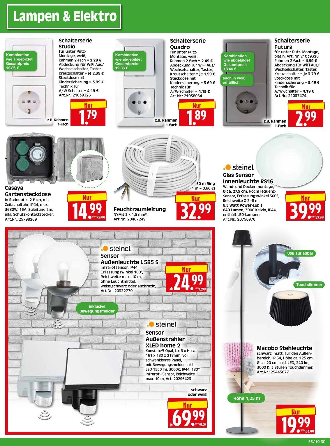 Herkules Baumarkt Angebote von 11. August bis 16. August 2025 - Prospekt seite 10