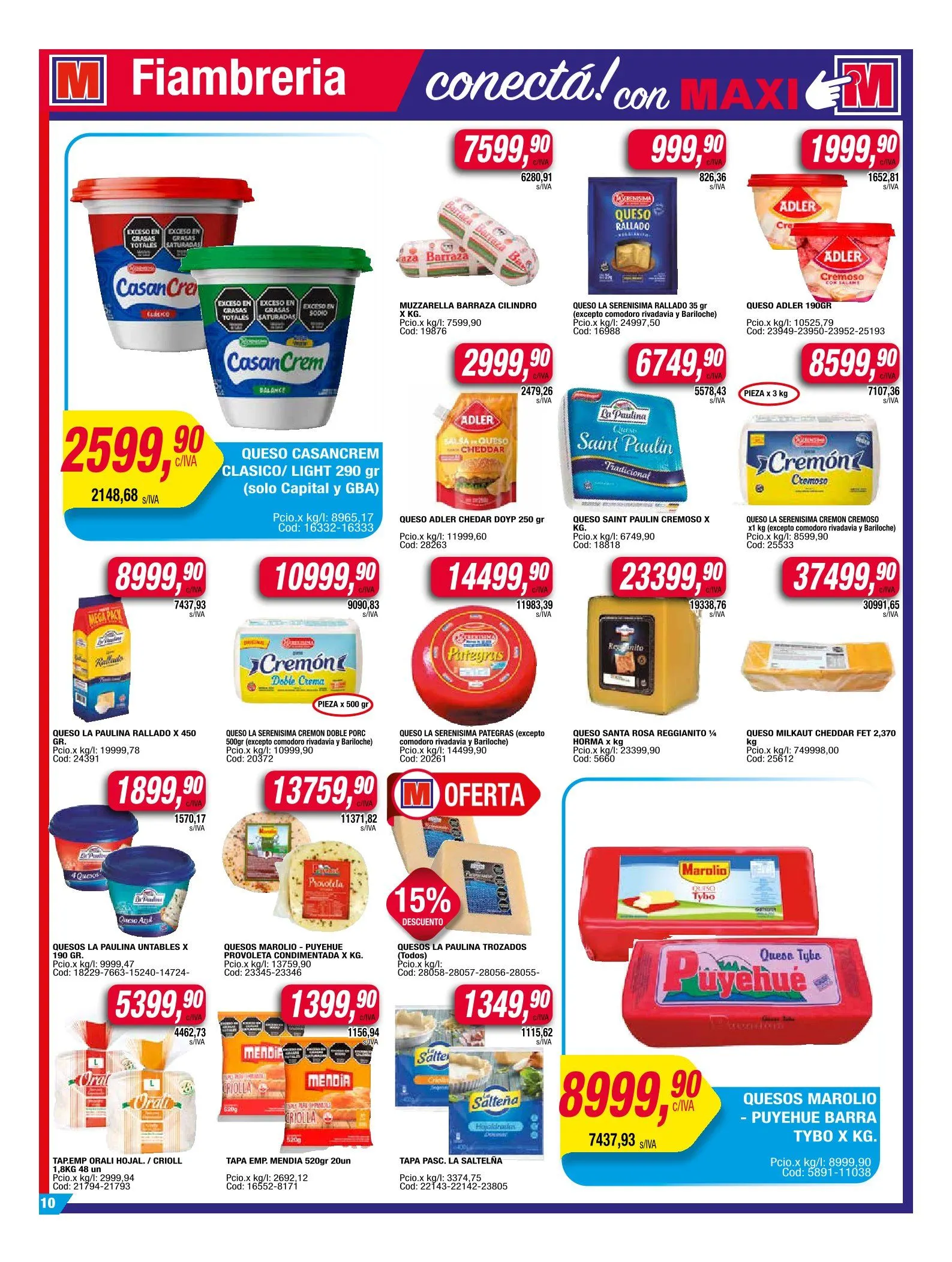 Ofertas de Maxiconsumo Oferta semanal 31 de marzo al 6 de abril 2025 - Página 10 del catálogo