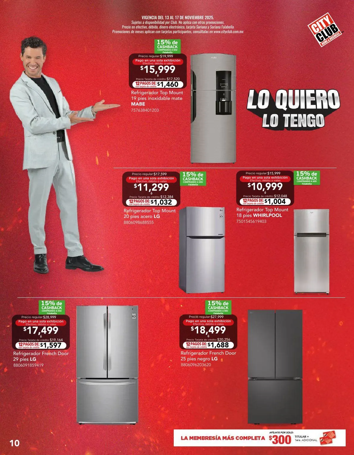 Catálogo de City Club Ofertas 13 de noviembre al 17 de noviembre 2025 - Pagina 10